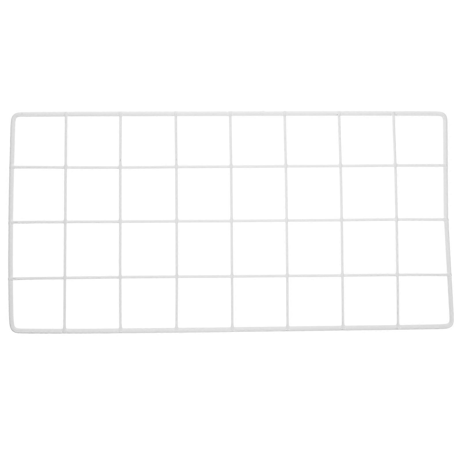 Wire Wall Grid Panel White with Iron Material for DIY Use Grid on The Wall