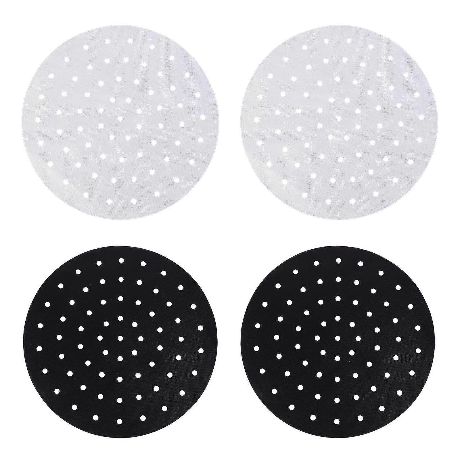 PTFE Baking Mats For Air Fryer And Steamer 22.9x22.9x0.1cm Non Stick 4Set