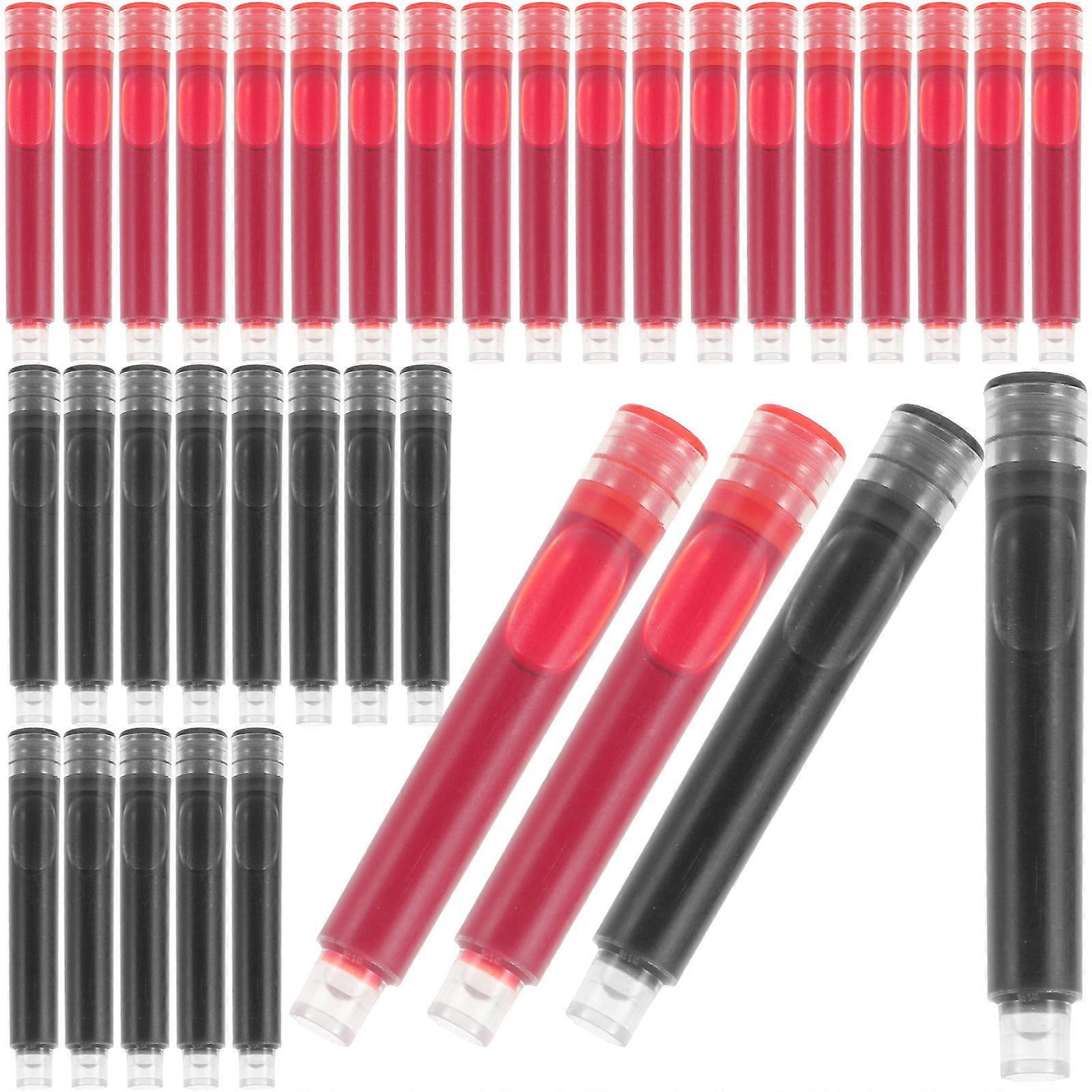 حبر قلم حبر سلس الكتابة القلم ملحقات مكتب استخدام أسود 100 قطعة