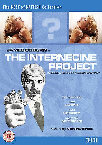 The Internecine Project DVD (2013) James Coburn Hughes (DIR) cert 15 - Region 1