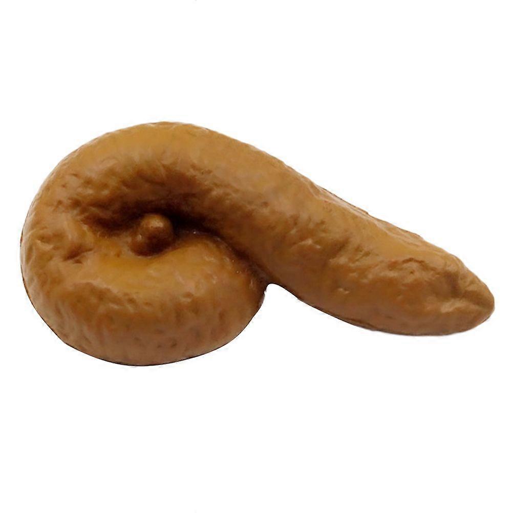 Fake Poop Prank Props Cross Artificial Turd Simulated Cross Stool for Funny Party April Fool's Day
