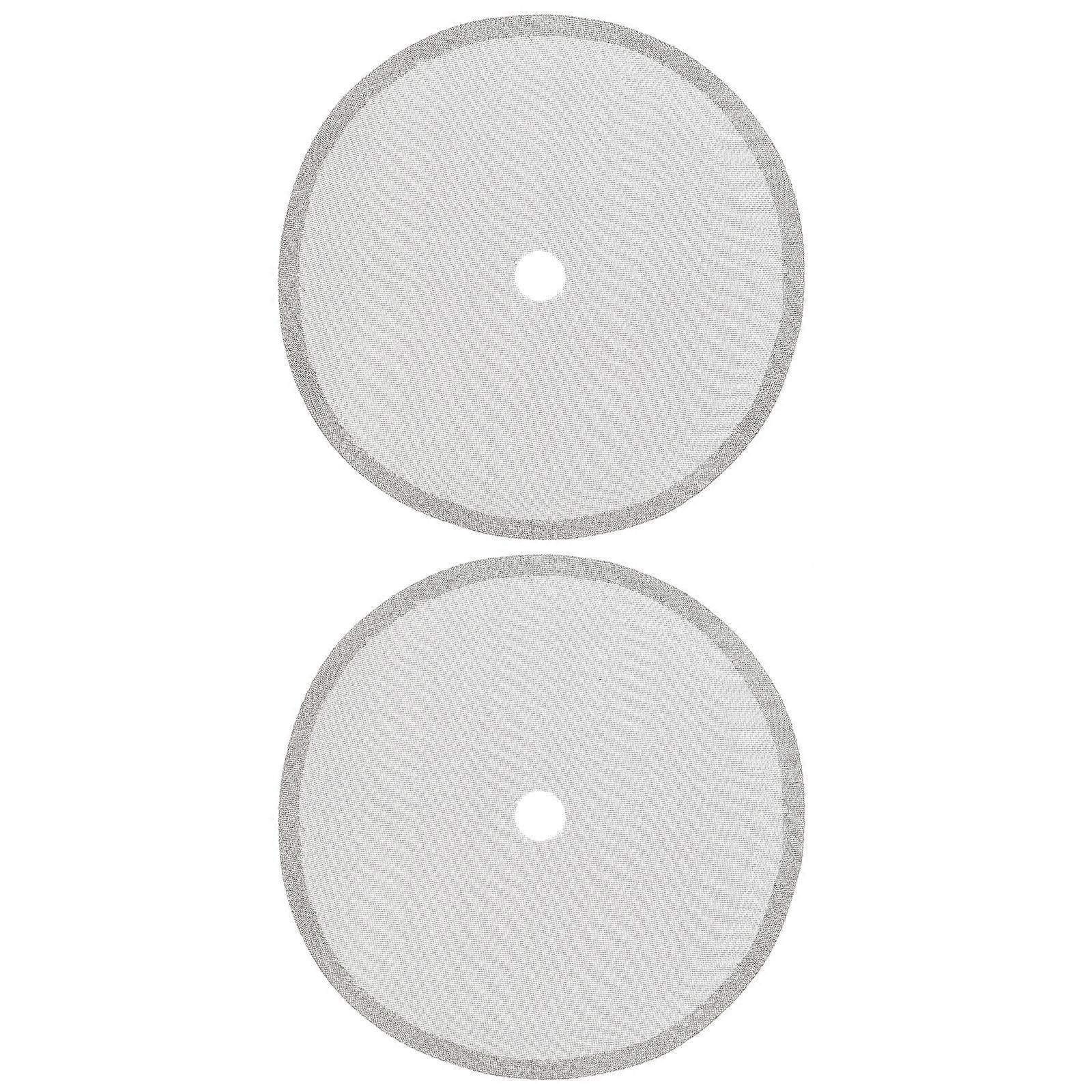 2pcs Tea Makers Mesh Filter Stainless Steel Filter Mesh Coffee Press Screen