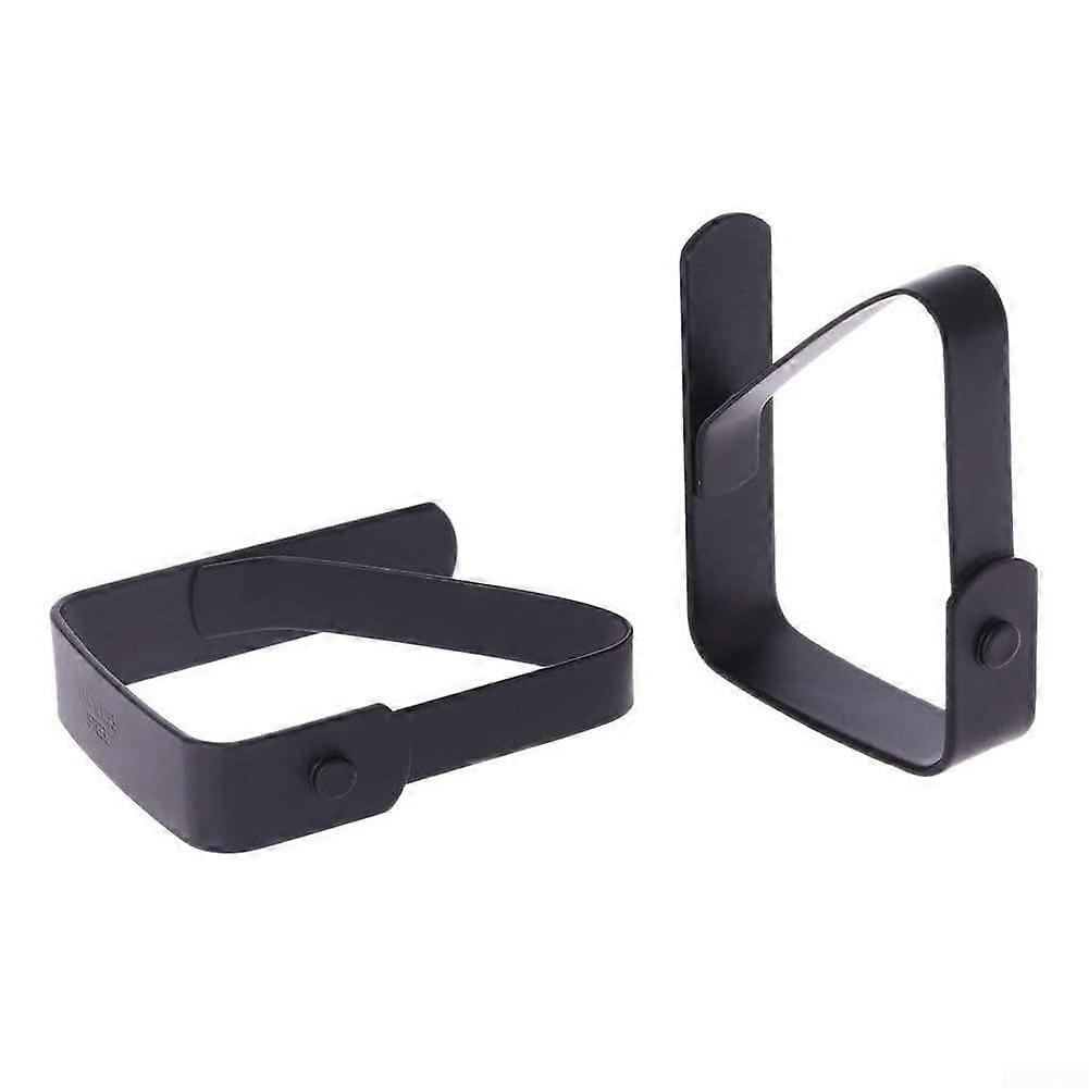 Tablecloth clips, stainless steel, 4 pieces, antislip tablecloth holders