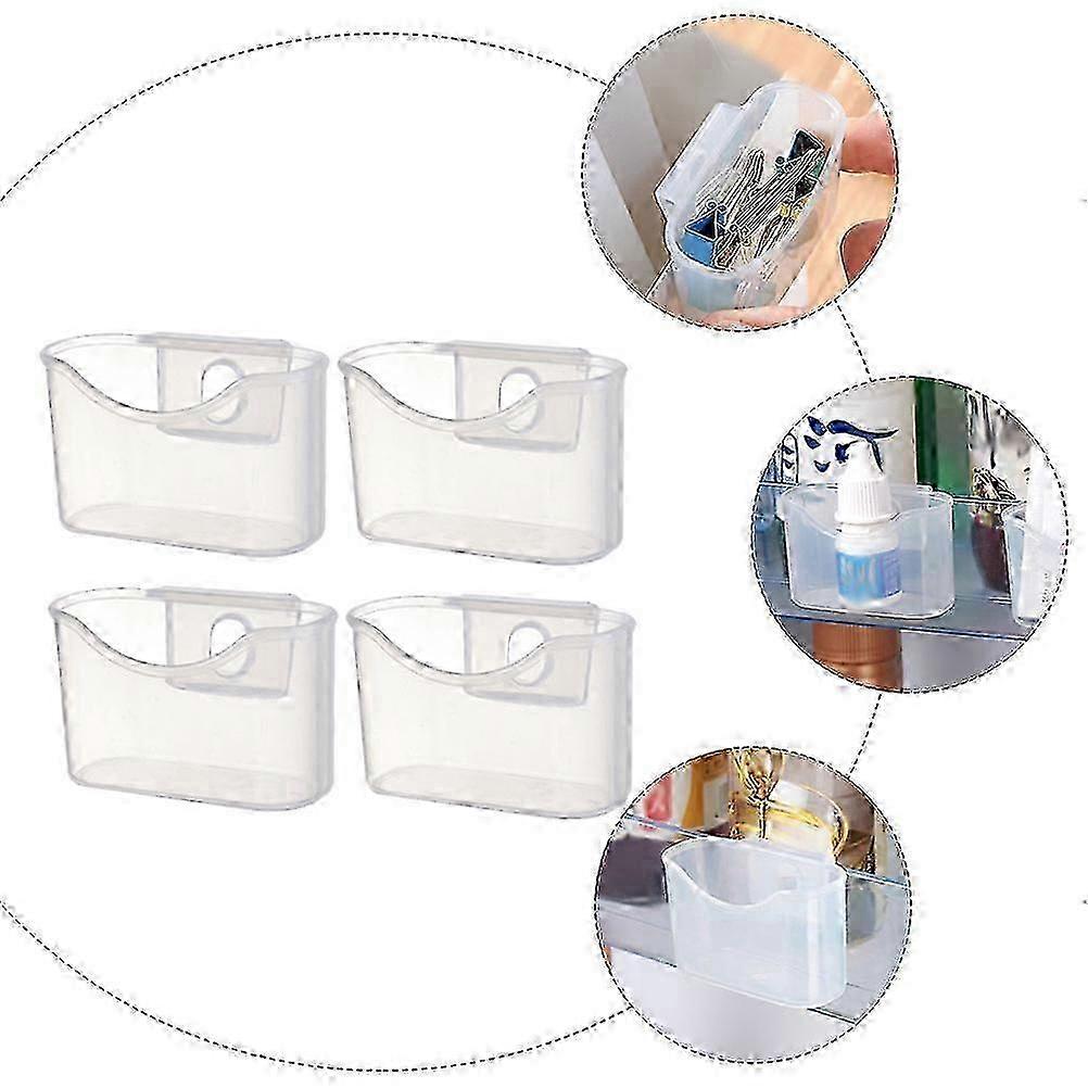 4Pcs Plastic Refrigerator Organizer for Seasoning Packets