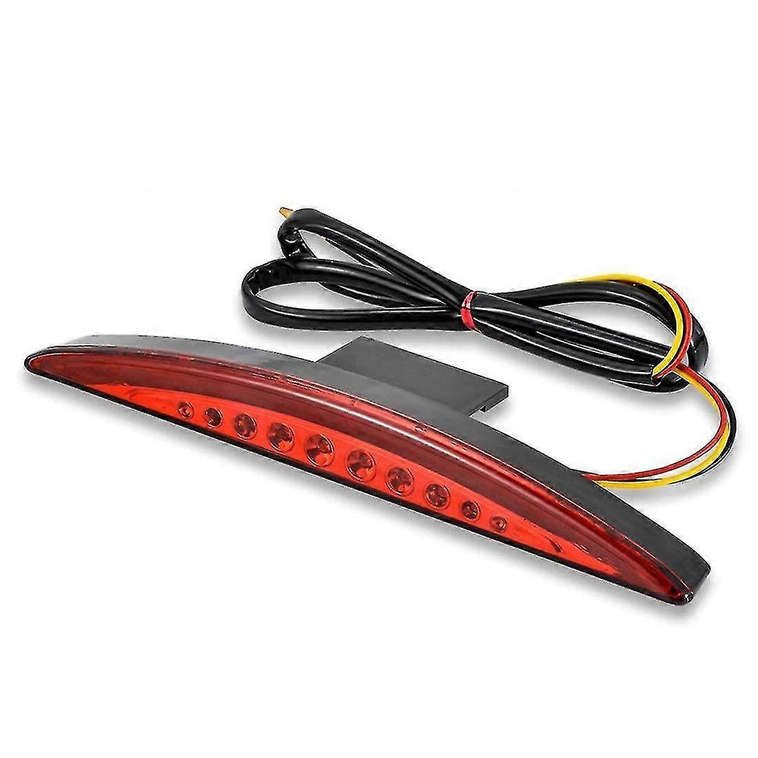 Motorcycle Tail Light LED Brake Light for Suitable Brand 2013-2017 (red)
