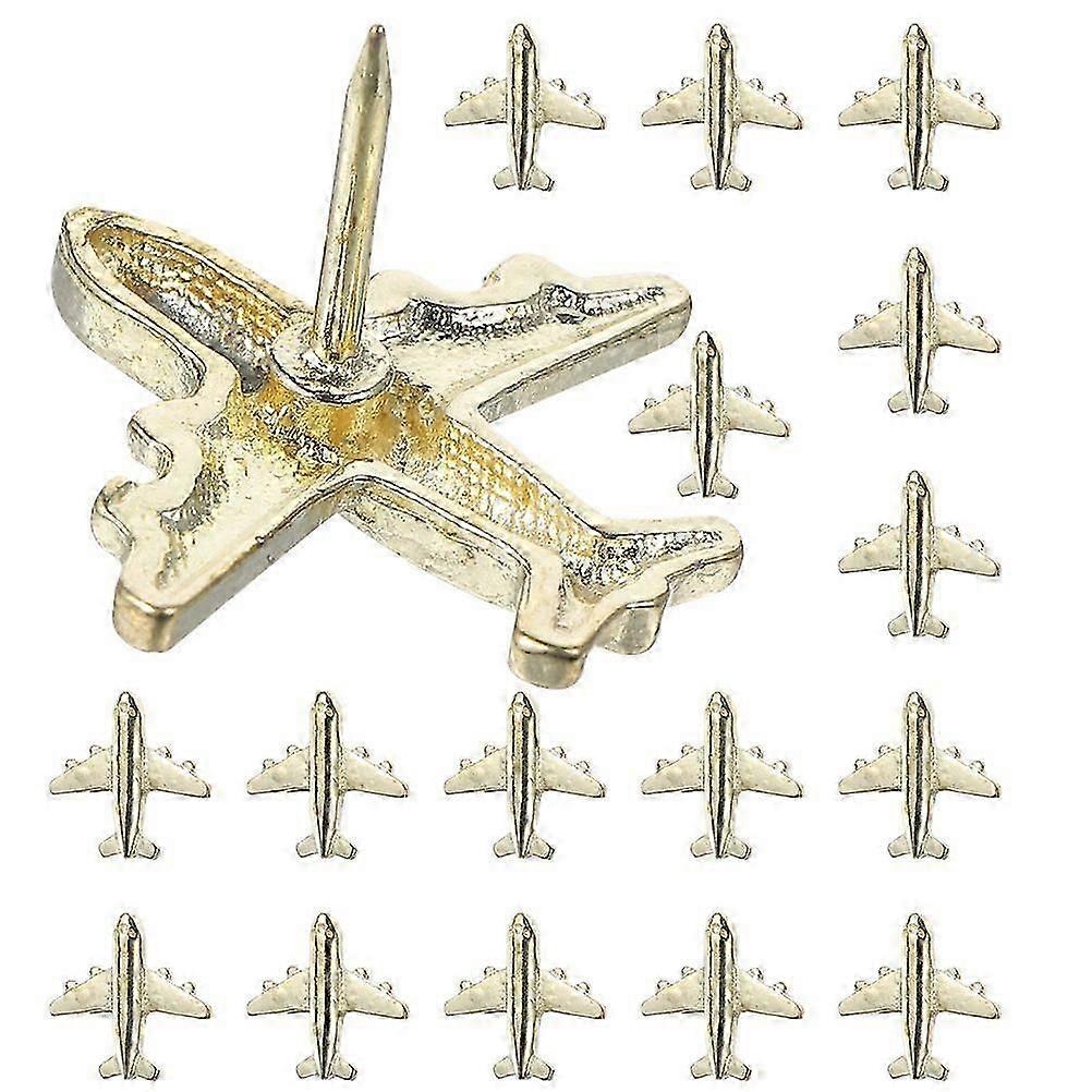 30Pcs Decorative Push Pin Bulletin Board Push Pin Airplane Modeling Push Pin Cork Board Thumb Tacks