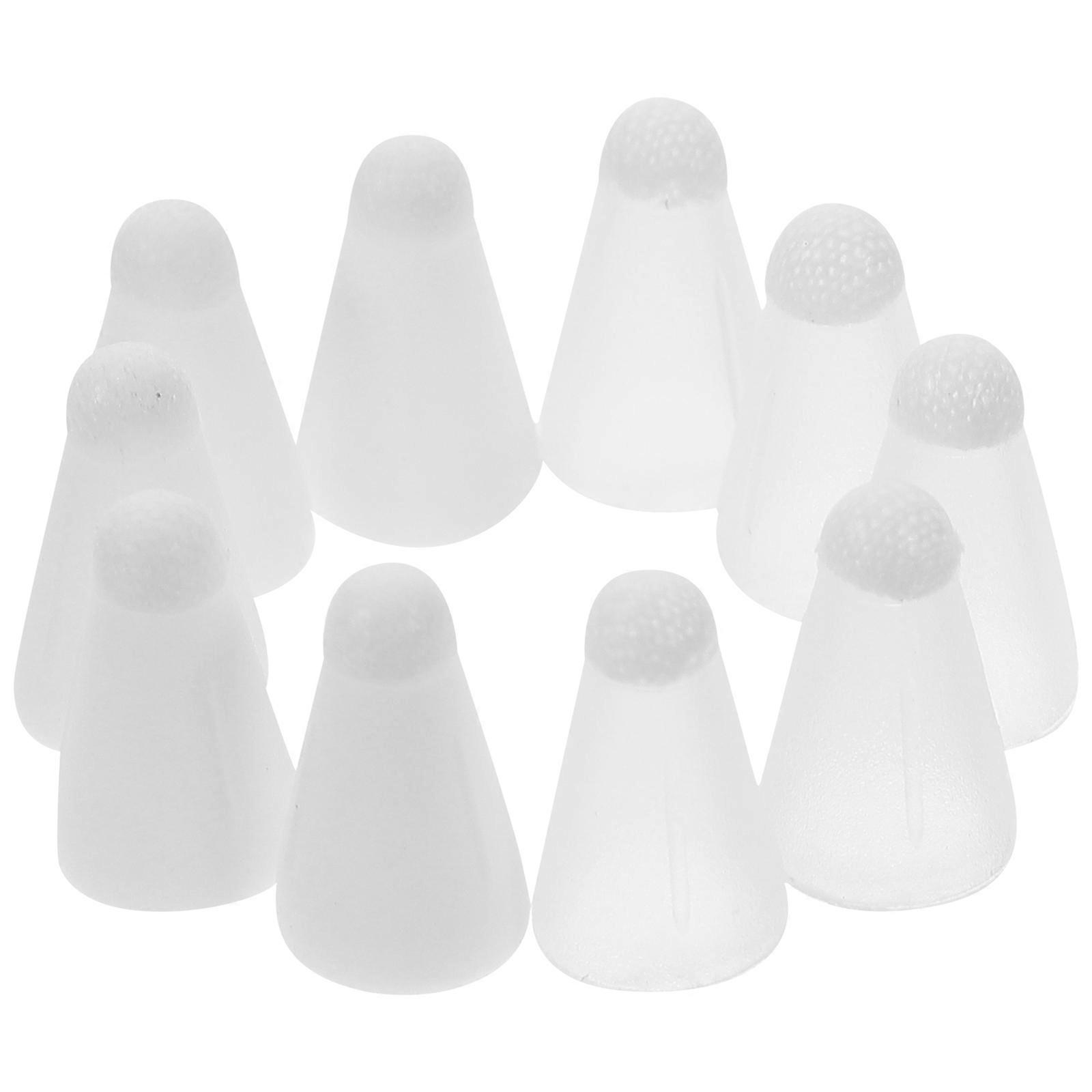 10pcs Stylus Pen Tip Covers for Pencil – Transparent Protectors for Tablet Writing Accessories to Prevent Screen Scratches and Damage