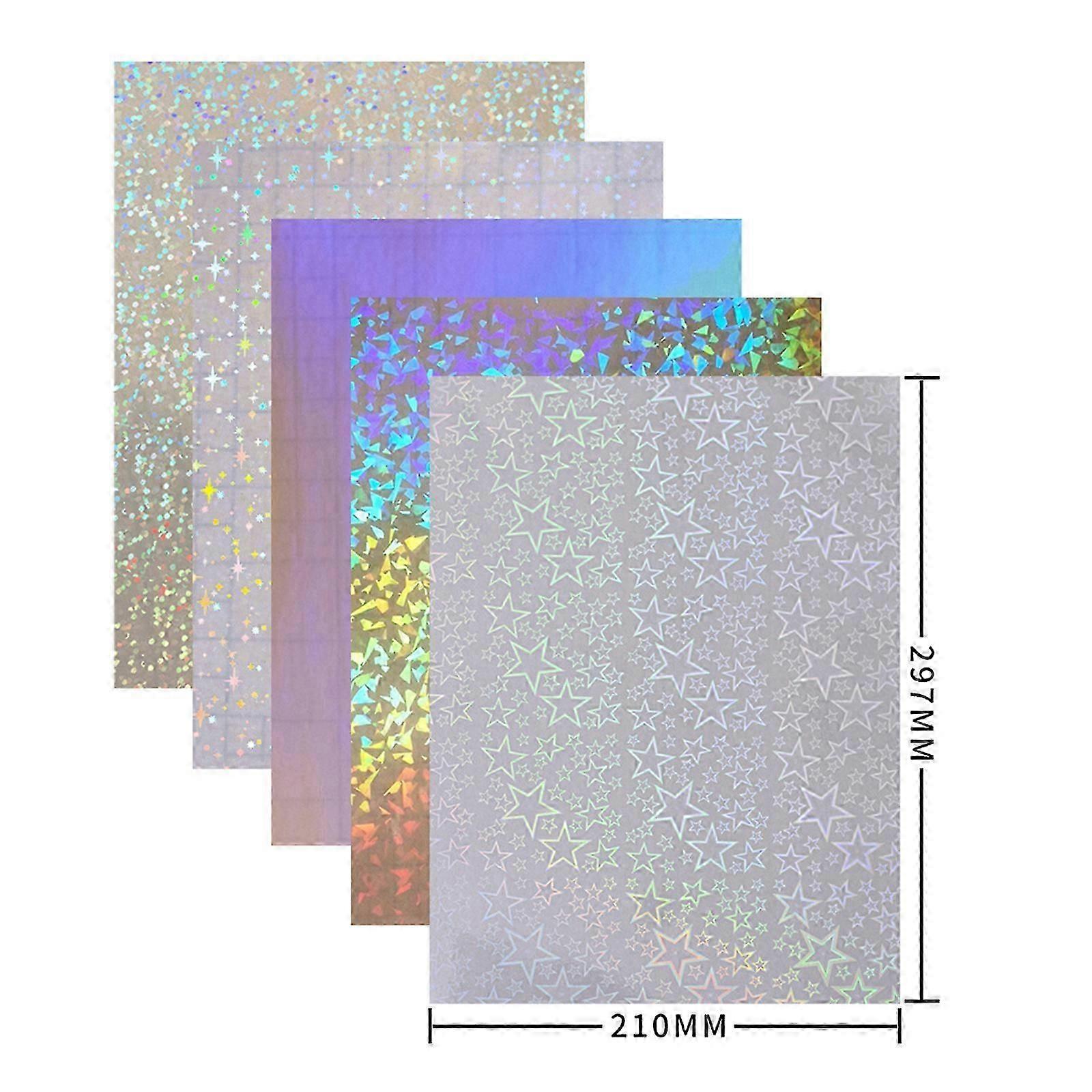 ملصق ثلاثي الأبعاد ورقة واضح A4 ملصق ، ورق ذاتي اللصق مقاوم للماء فيلم شفاف لصورة ورق الصور