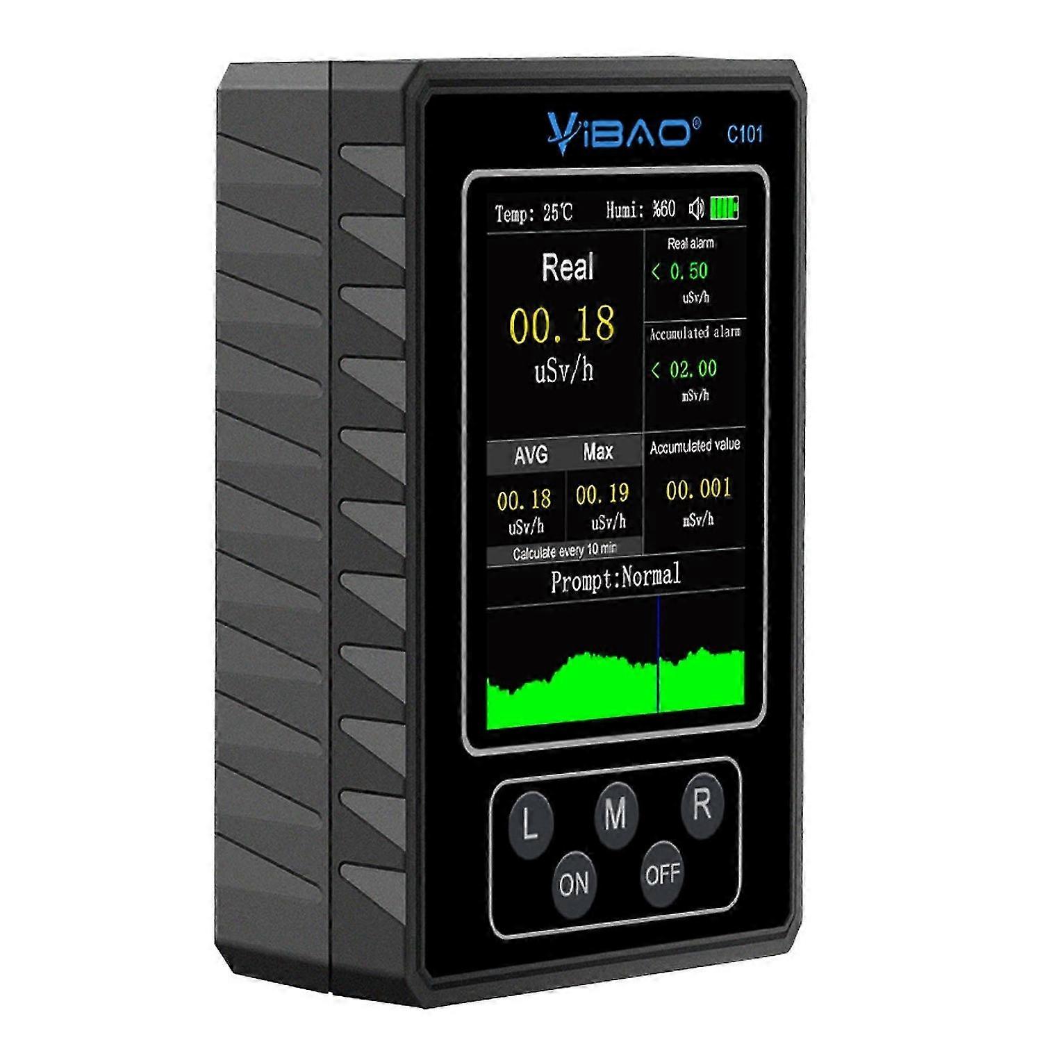 Nuclear Radiation Detector Handheld Beta Gamma X Ray Data Tester Radiation Monitor Meter