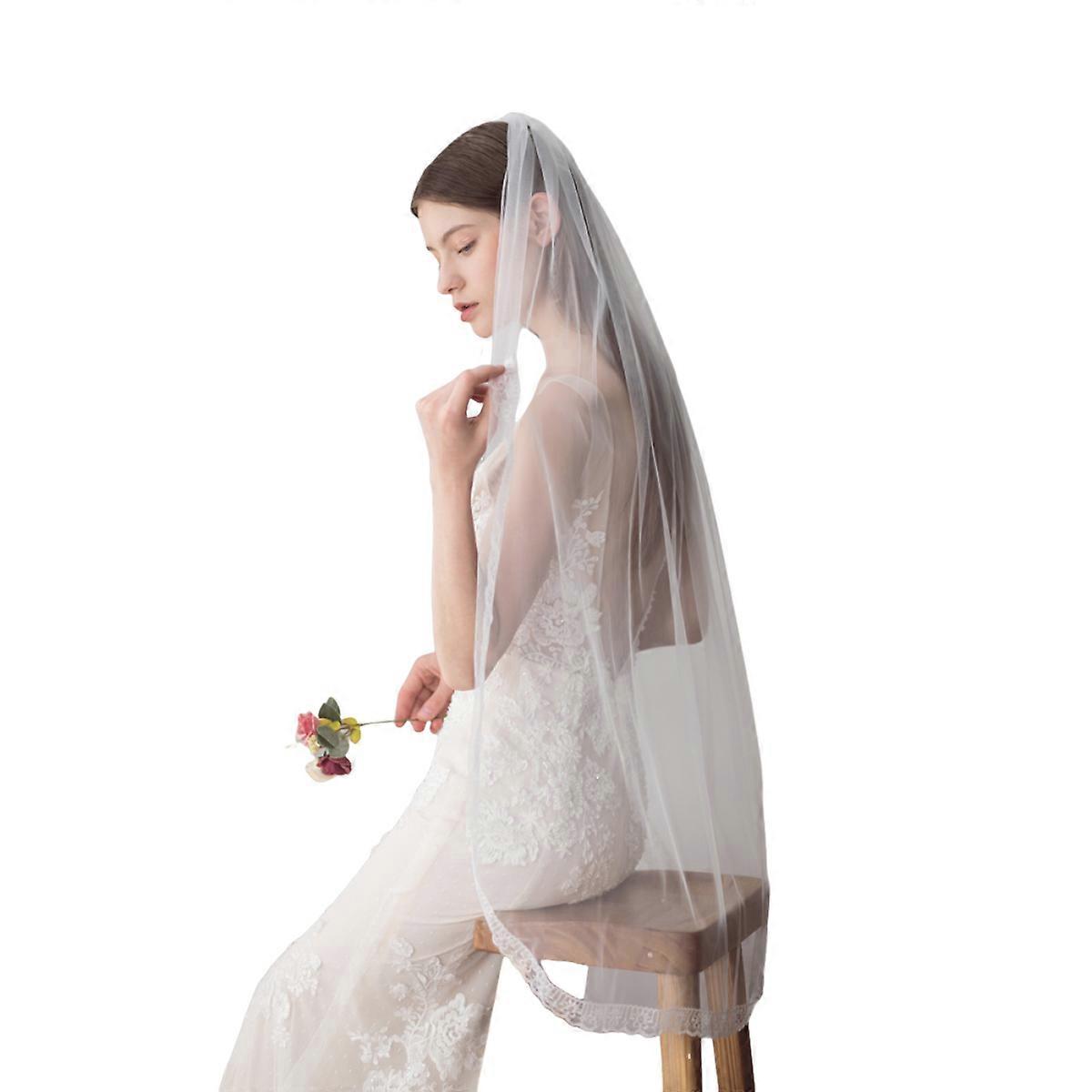 Wedding veil, 100 x 135 cm, 1 pc.，892