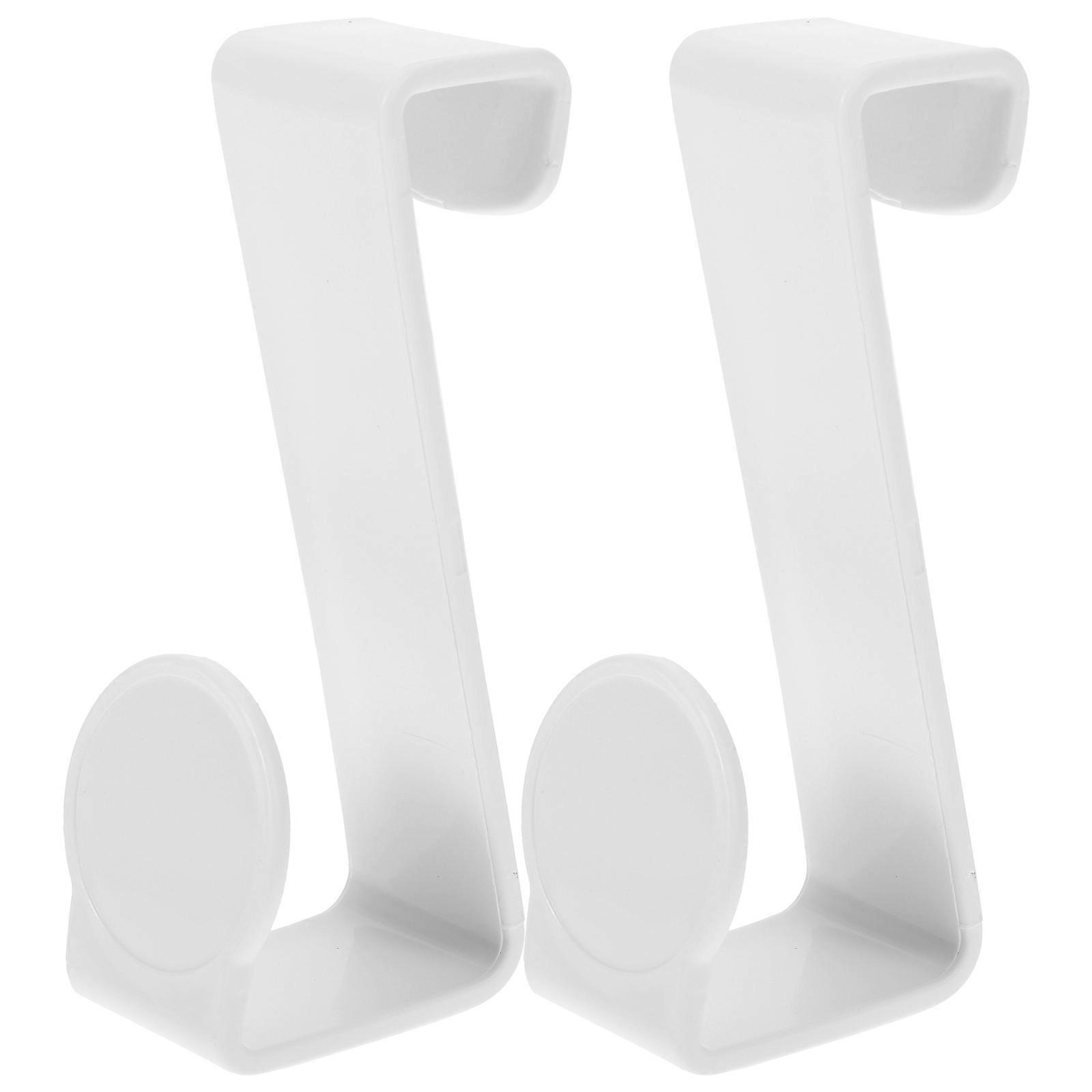 Home Organizing Hooks Toilet Seat Hook for Home 2Pcs Plastic Hooks