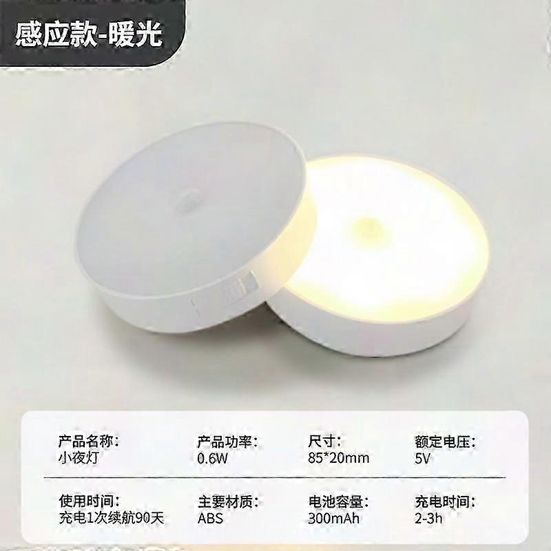 Magnetic Charging LED Night Light with Motion Sensor Activation