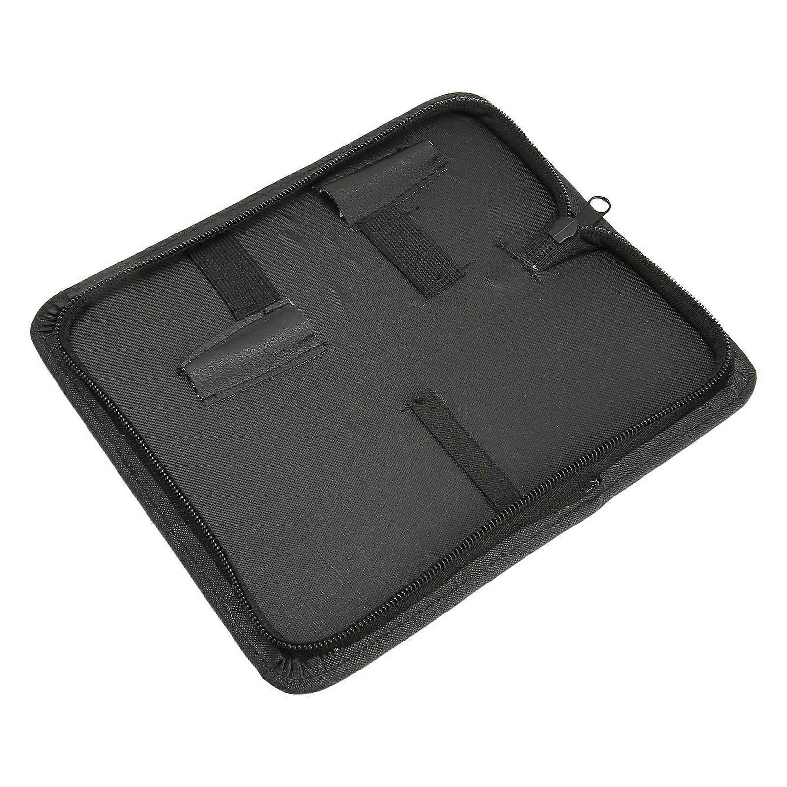 Hairdressing Scissor Case PU Leather Protective MultiPocket Barber Tool Bag Organizer