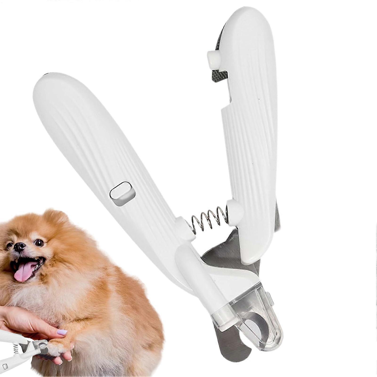 Cat Nail Clipper With LED Light | Nail Trimmer Set For Cats And Dogs With Nail File To Prevent Overcutting