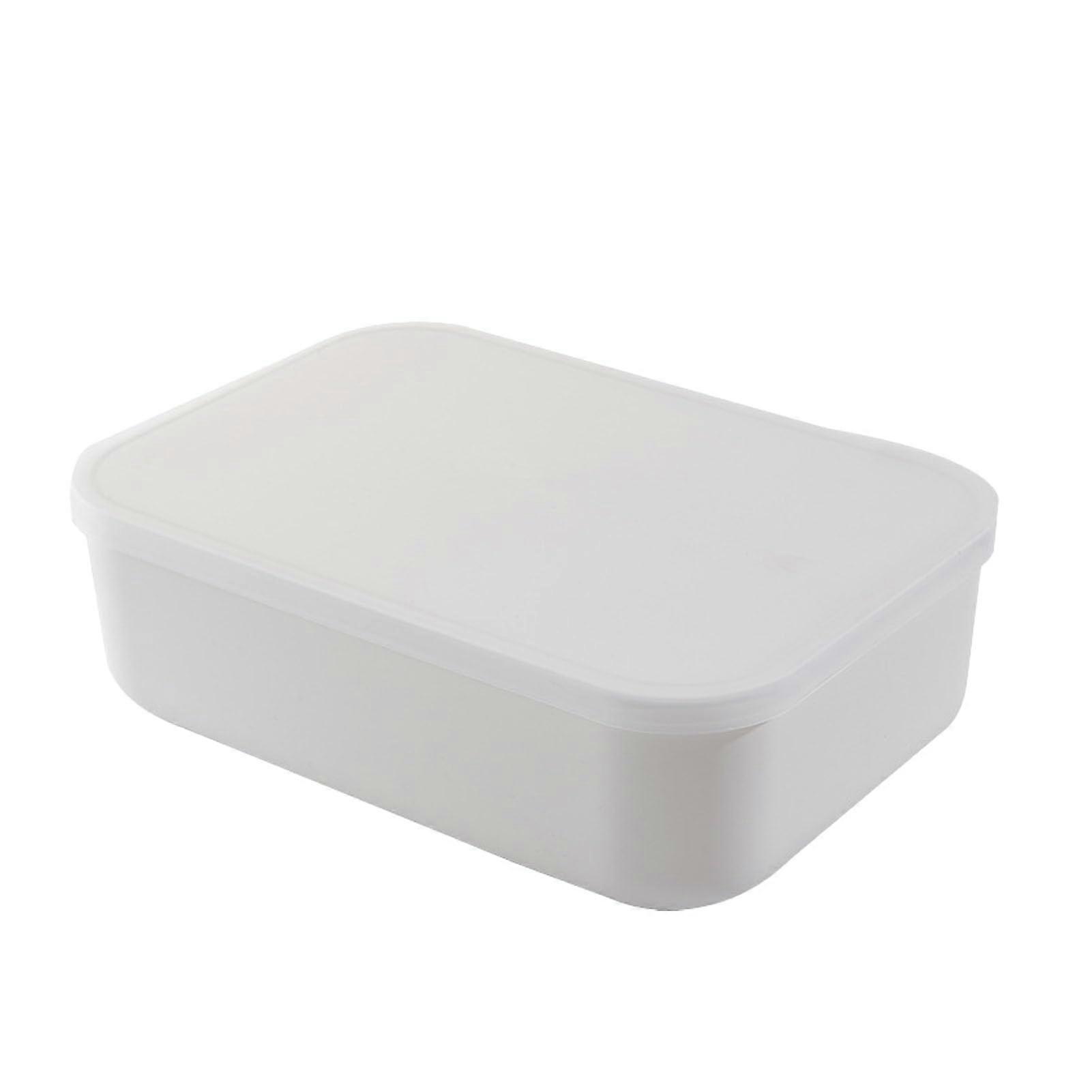 desk storage box, large capacity, waterproof, modern desk organizer, storage container with lid for bedroom and office, made of PP material,