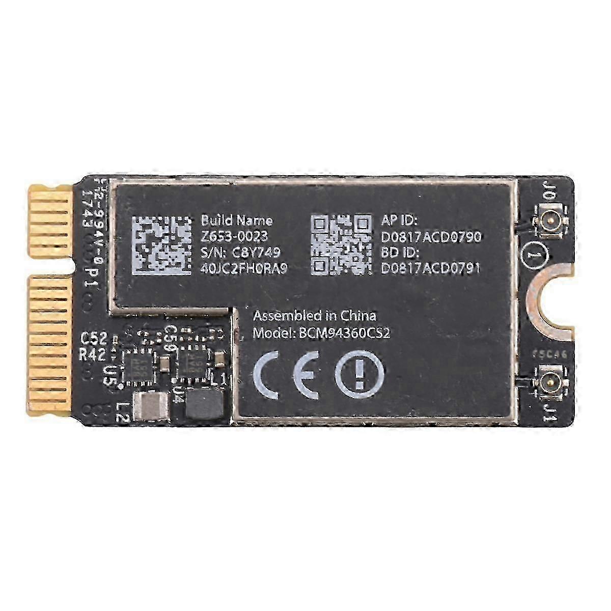 BCM94360CS2 Wireless Wifi Card Bluetooth 4.0 802.11Ac Hackintosh MacOS for Air 11inch A1465 13inch A1466 2013 MD711LL jn