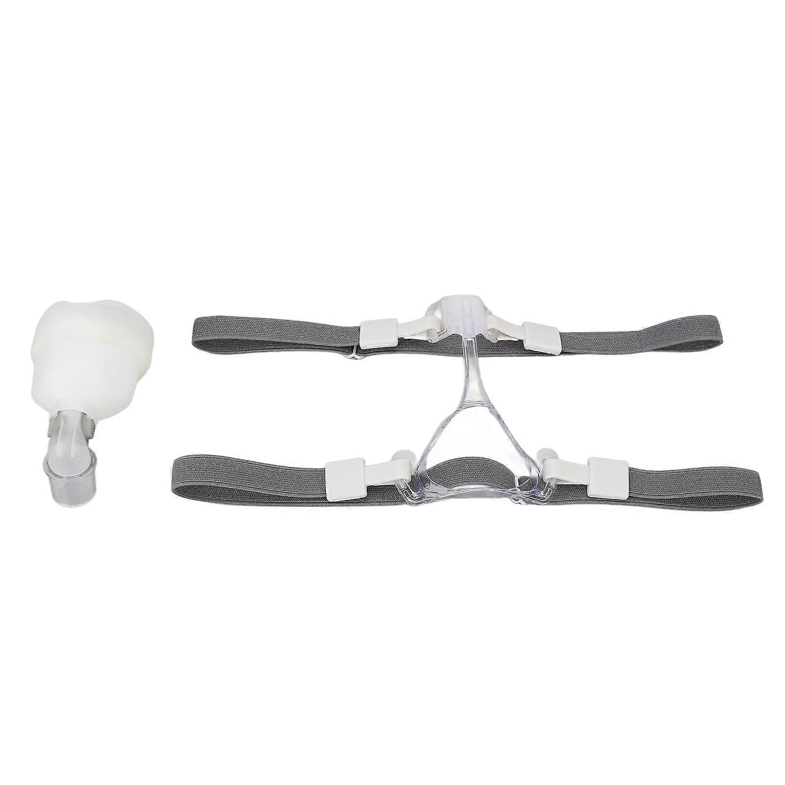 Silicone Cushion Frame Headgear Elbow Replacement Accessory Set for Breathing Machine Nasal Guard