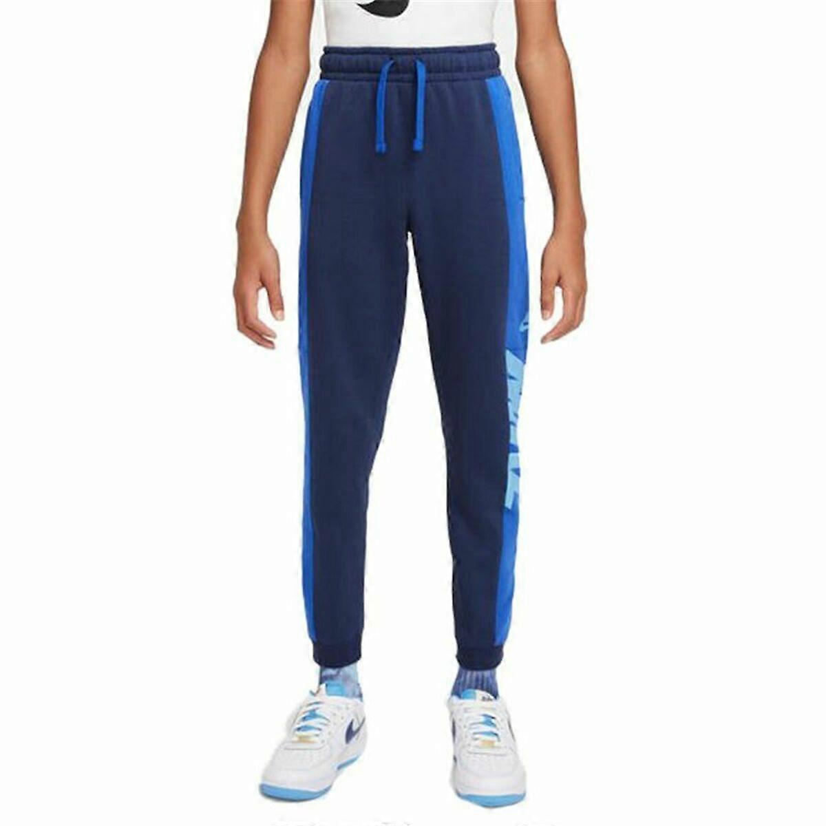 Children's Tracksuit Bottoms Nike Sportswear Blue