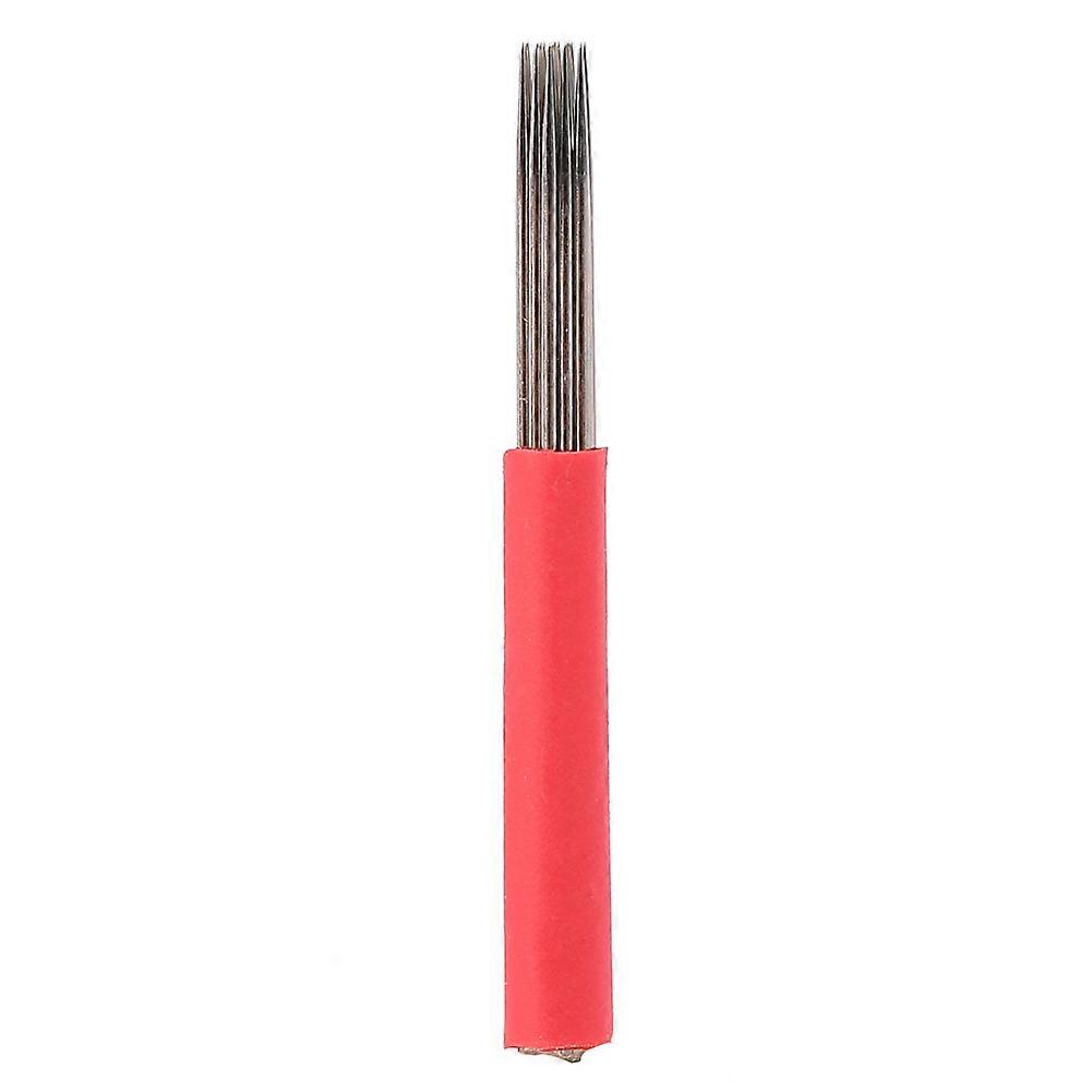 50pcs 19 Needles Tattoo Fog Eyebrow Blades Hand Embroidery Permanent Pen