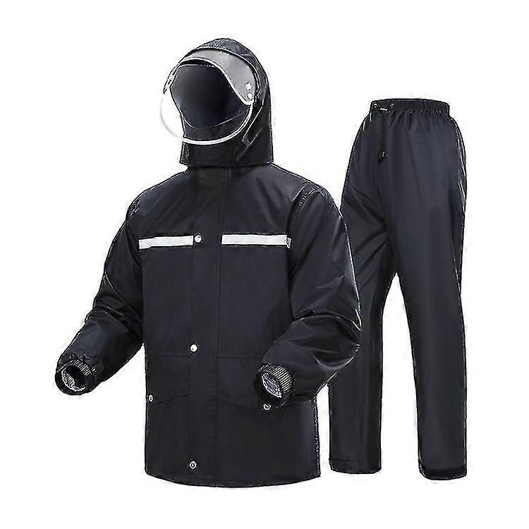 2022 Durable Waterproof Rain Wear Coat Men's Rain Jacket Trouser Rain Suit