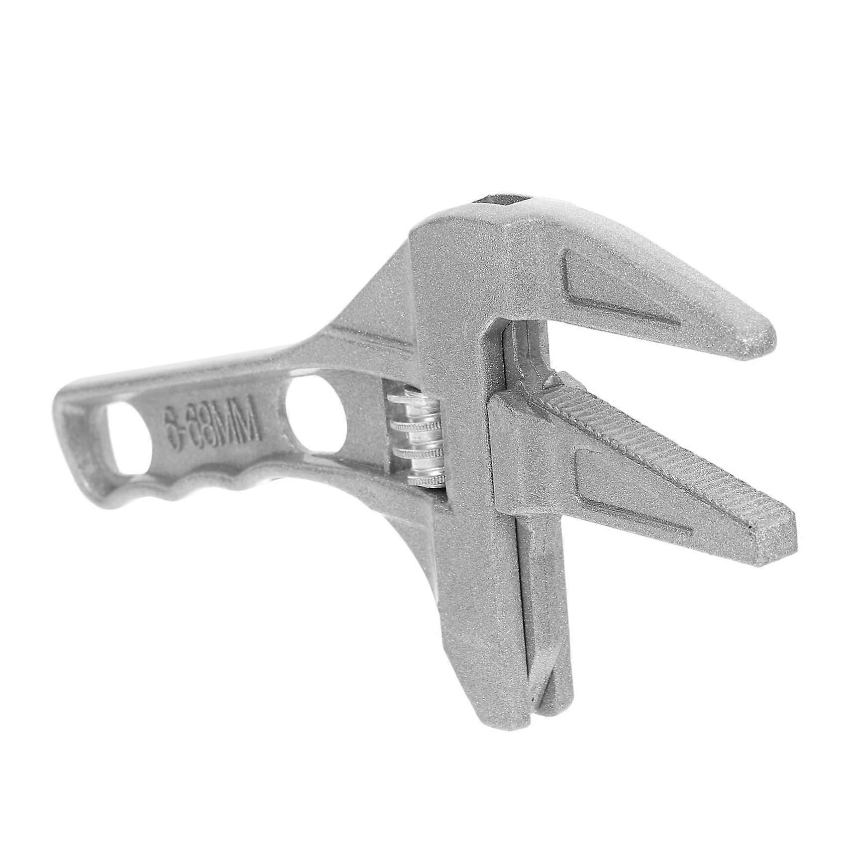 Adjustable faucet wrench Multifunctional pipe pliers tool Opening Aluminum alloy Ergonomic design for plumbing work and Easy handling