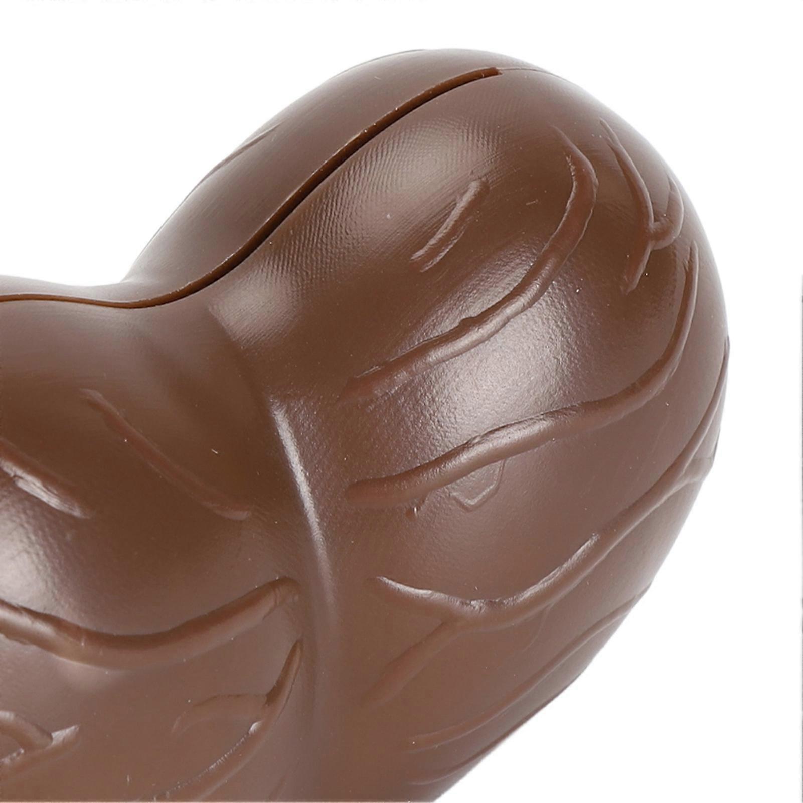 Plastic Toothpaste Squeezer Dispenser Heart Shape Fun Toothpaste Cover ABS Toothpaste Squeezer for Cleansing Foam Garlic Paste Brown