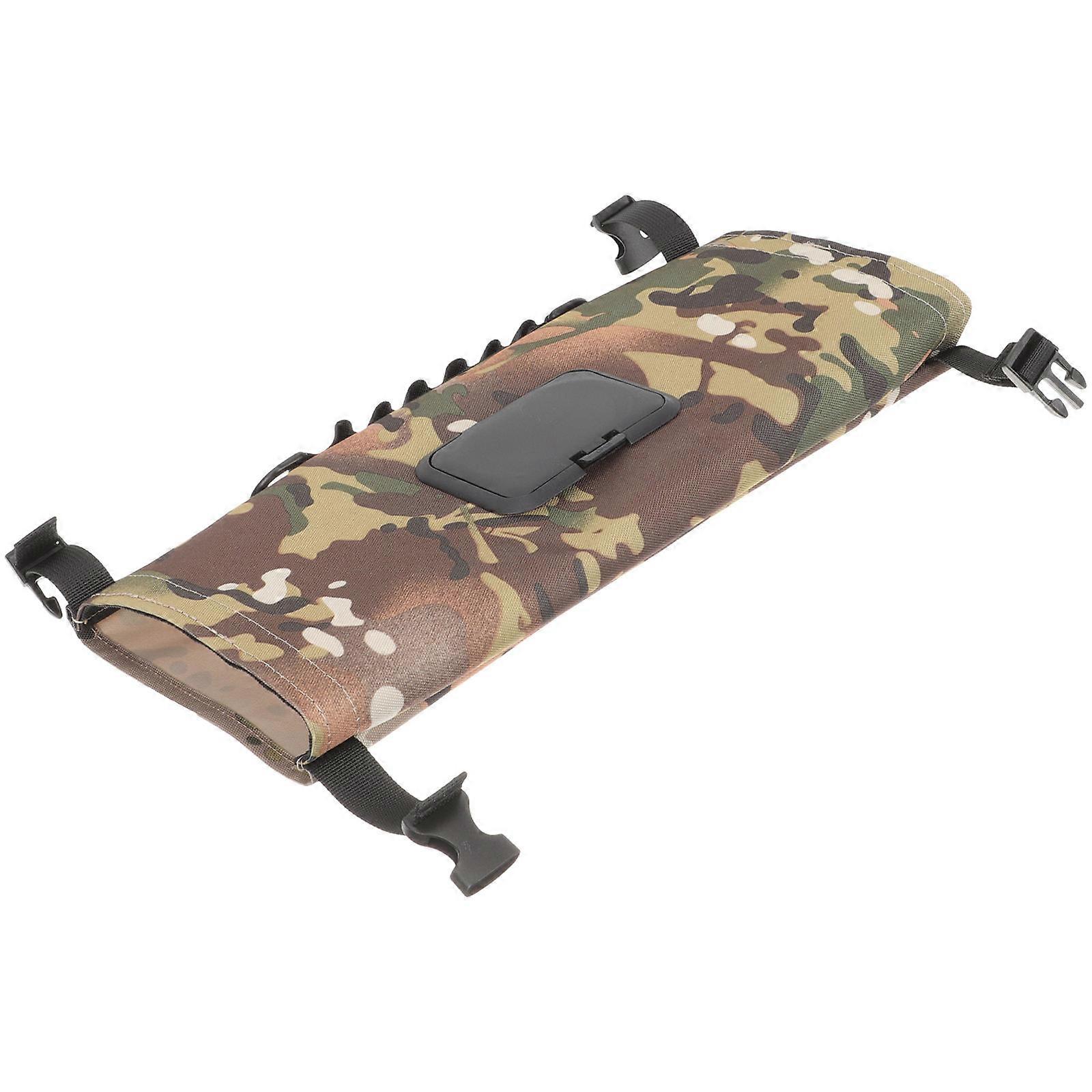 Camouflage Canvas Outdoor Tissue Box for Camping, Picnics & Hiking – Portable & Easy Access Napkin Storage Container