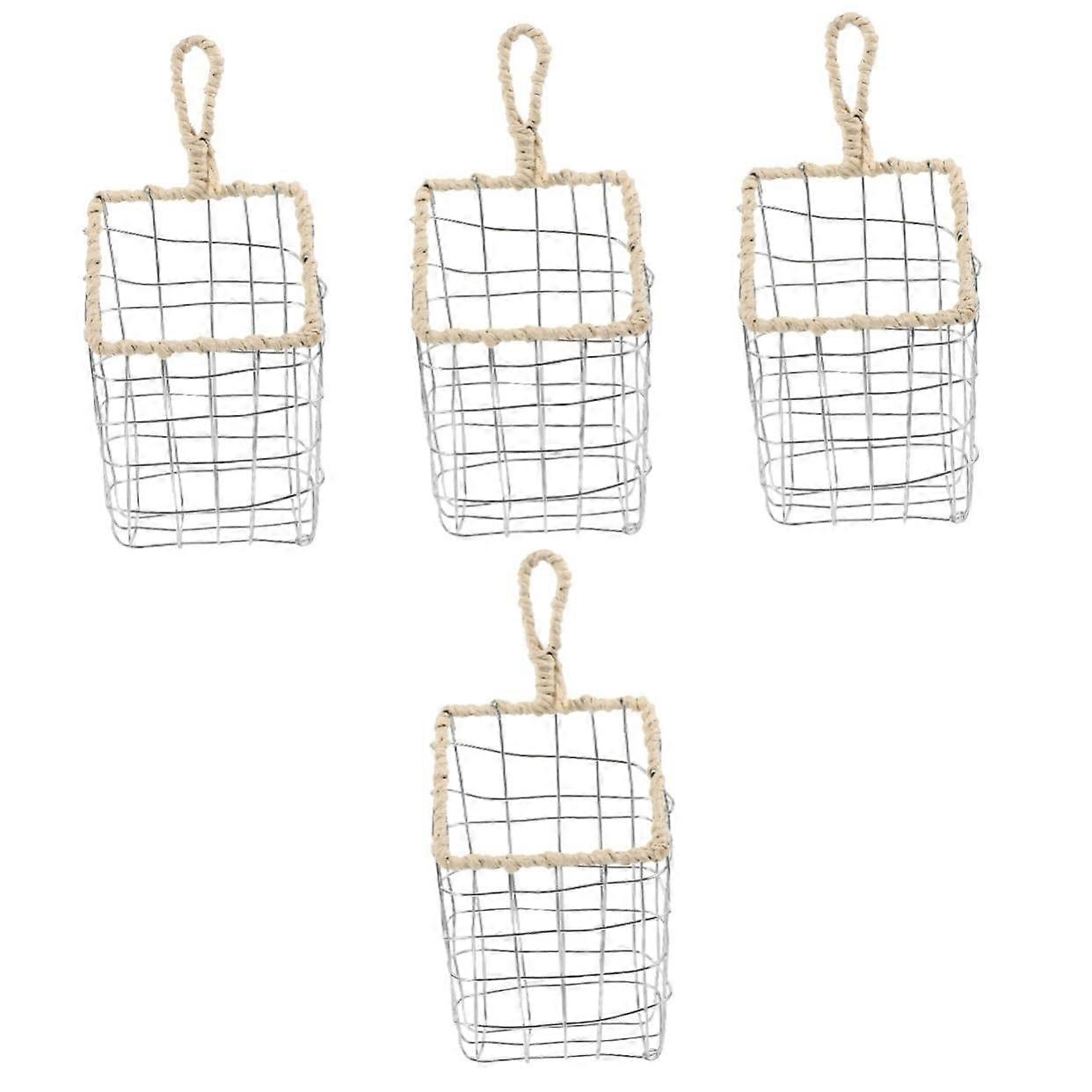 4-Pack Wall Shelf for Magazines, Space-Saving Lightweight Organizer for Home and Office Storage, Measures and Specifications Included