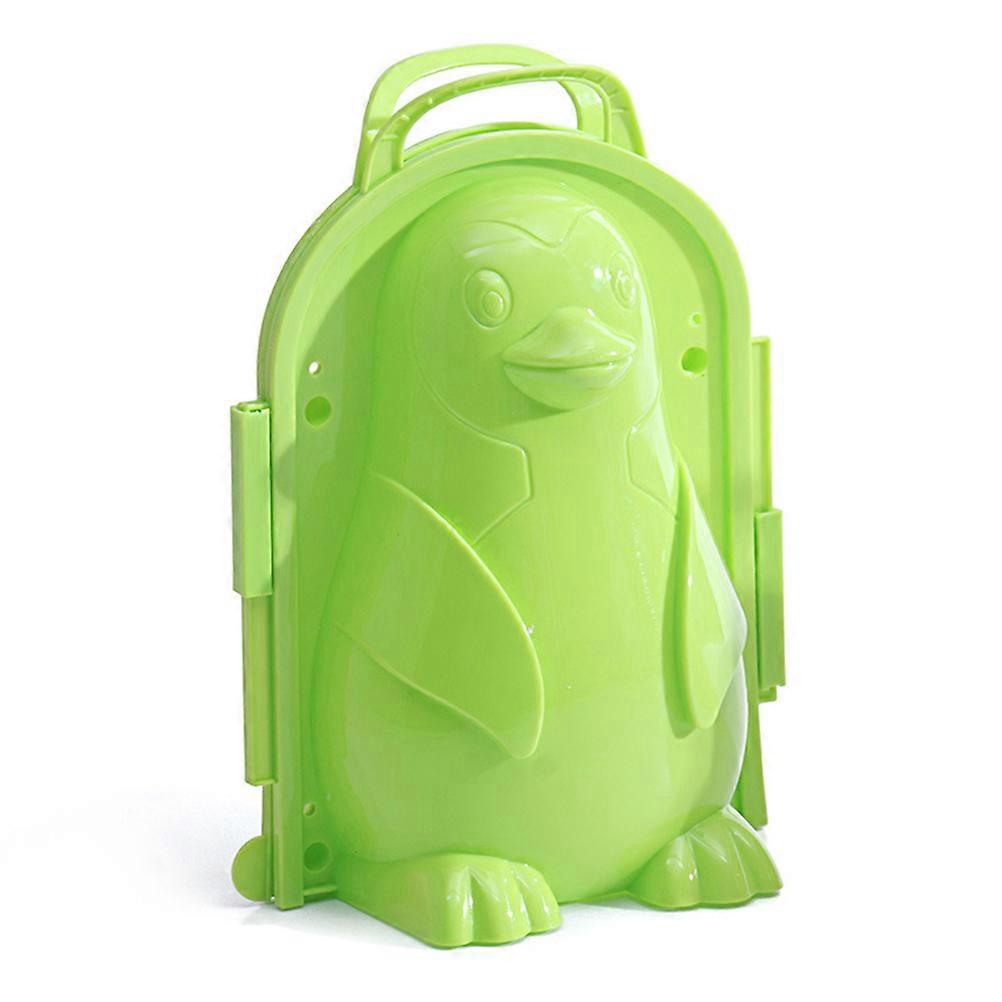 耐久性のあるプラスチックペンギン雪遊び楽しいおもちゃモデルピンク4.5インチ