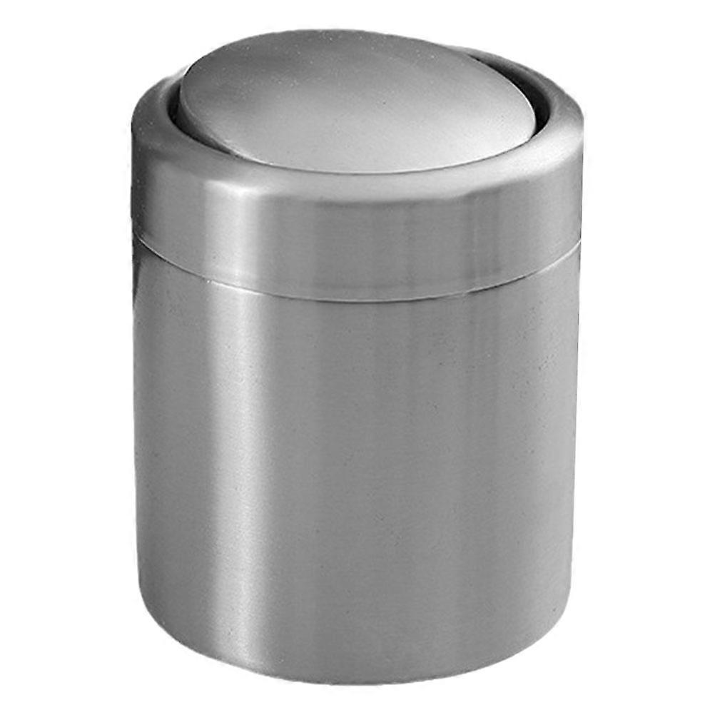 Small Garbage Can With Lid Square Shape Waste Disposal For Coffee 1Set