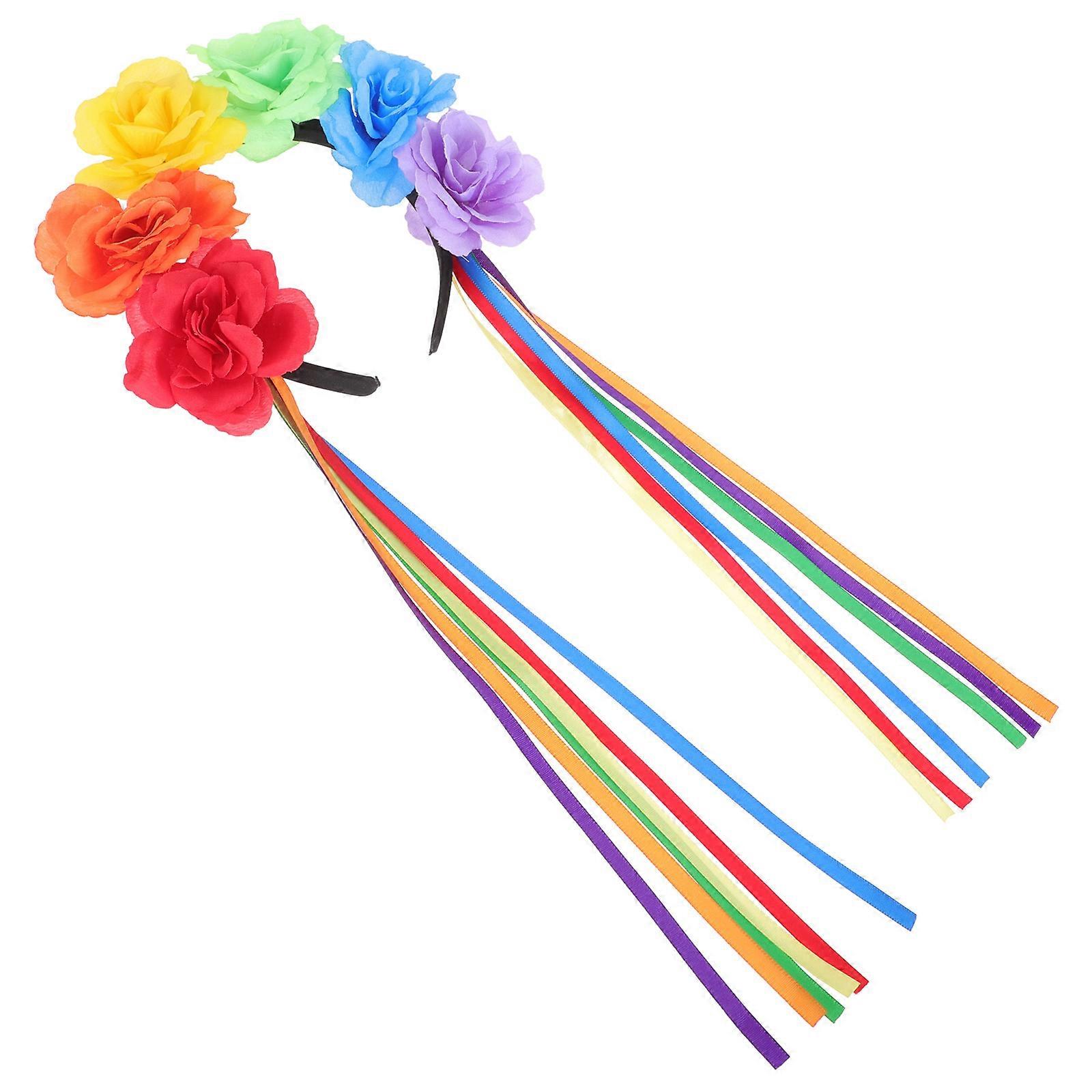 Headband Flower Headband for Decor 1 Piece Assorted Color