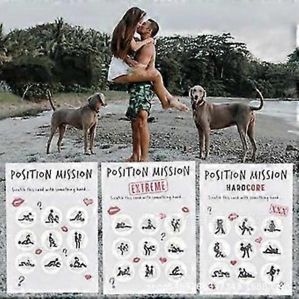 Scratch Card for Naughty Couples, Romantic Game for Date Nights for Couples, Anniversaries and Holidays