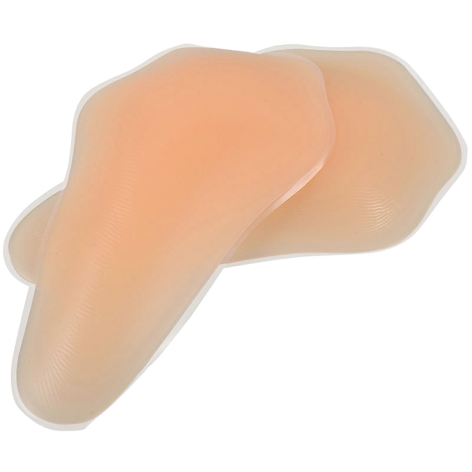 Durable Silicone Protective Pads for Children Light Yellow Comfortable Fit and Nonslip Design 1 Pair