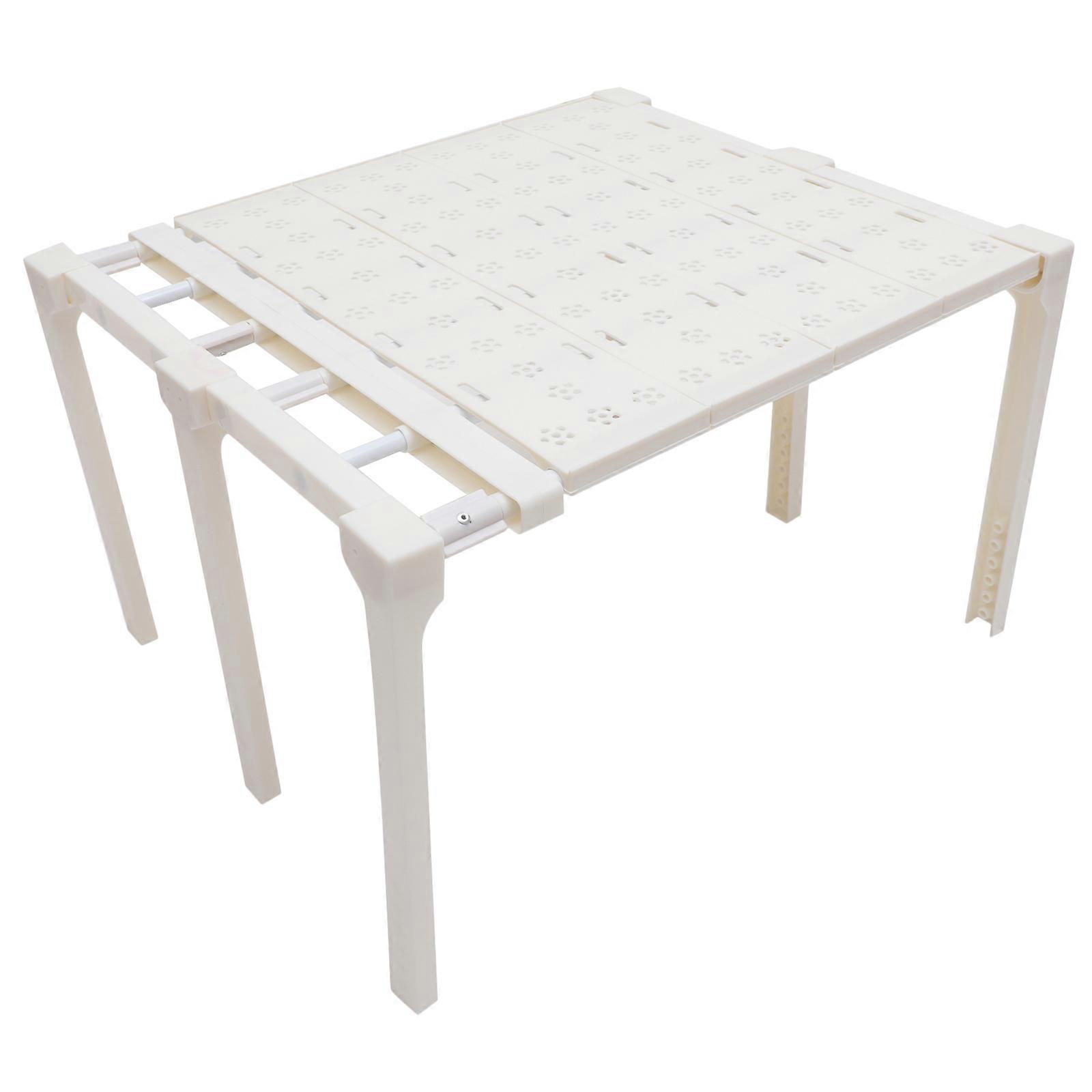 Adjustable Detachable Closet Rack Organizer for Kitchen Bathroom Wardrobe Retractable Shelf System Space Saving Storage Solution