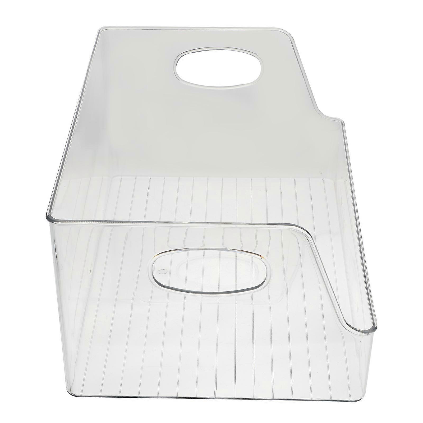 Multipurpose Transparent Book Organizer For Classroom Use Featuring Rectangular Shape 1Pcs Storage Box