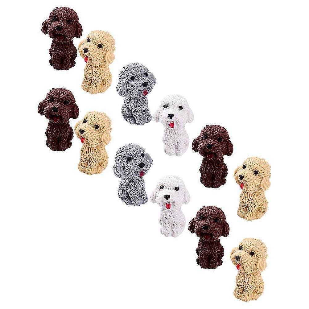 Adorable Cartoon Animal Eraser for Kids Use Made of Rubber in Assorted Color 24 Pieces