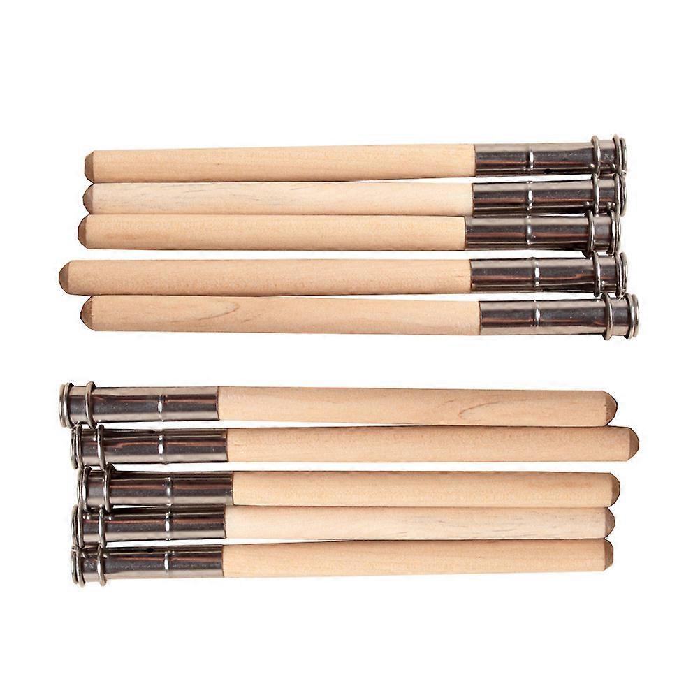 10pcs Portable Single Headed Pencil Lengtheners Extenders for Students Stationery