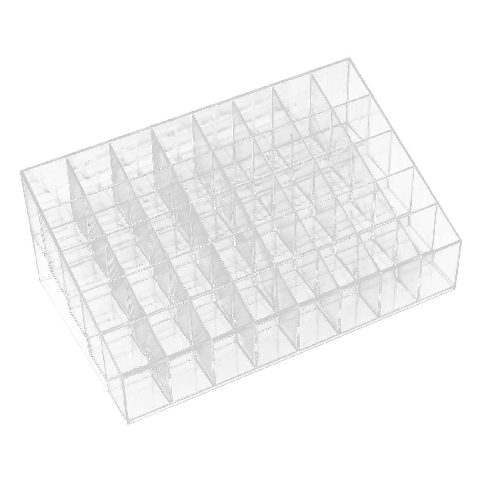 2Pcs Desktop Lipstick Racks Elegant Lipstick Stands for Household Use
