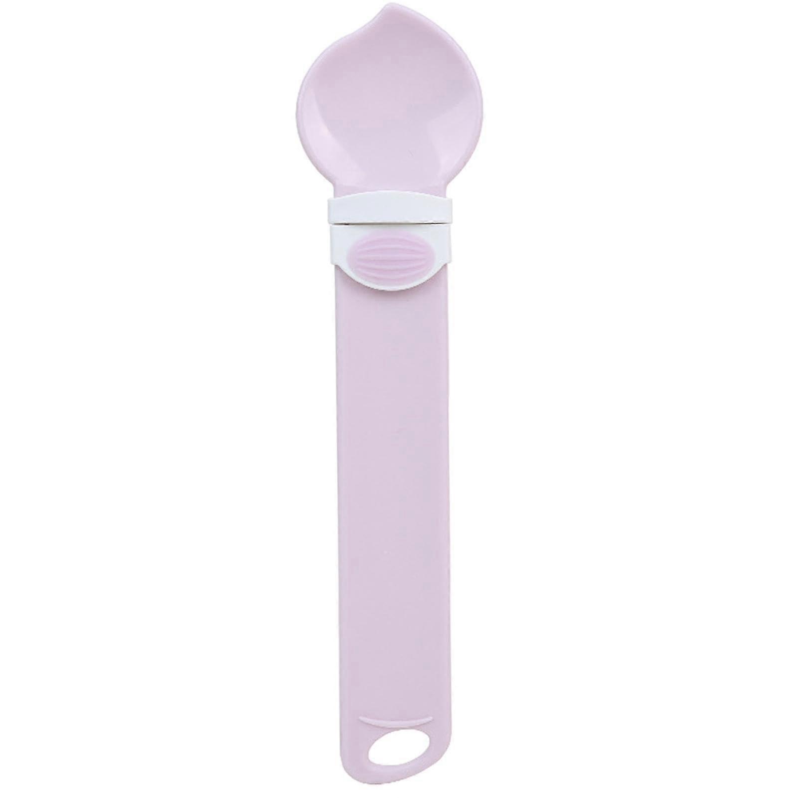 Mixing Spoon for Wet Food - Cat Claw Shape Squeezer Tool for Puree, Canned Food, Liquid Snacks, Purple Color