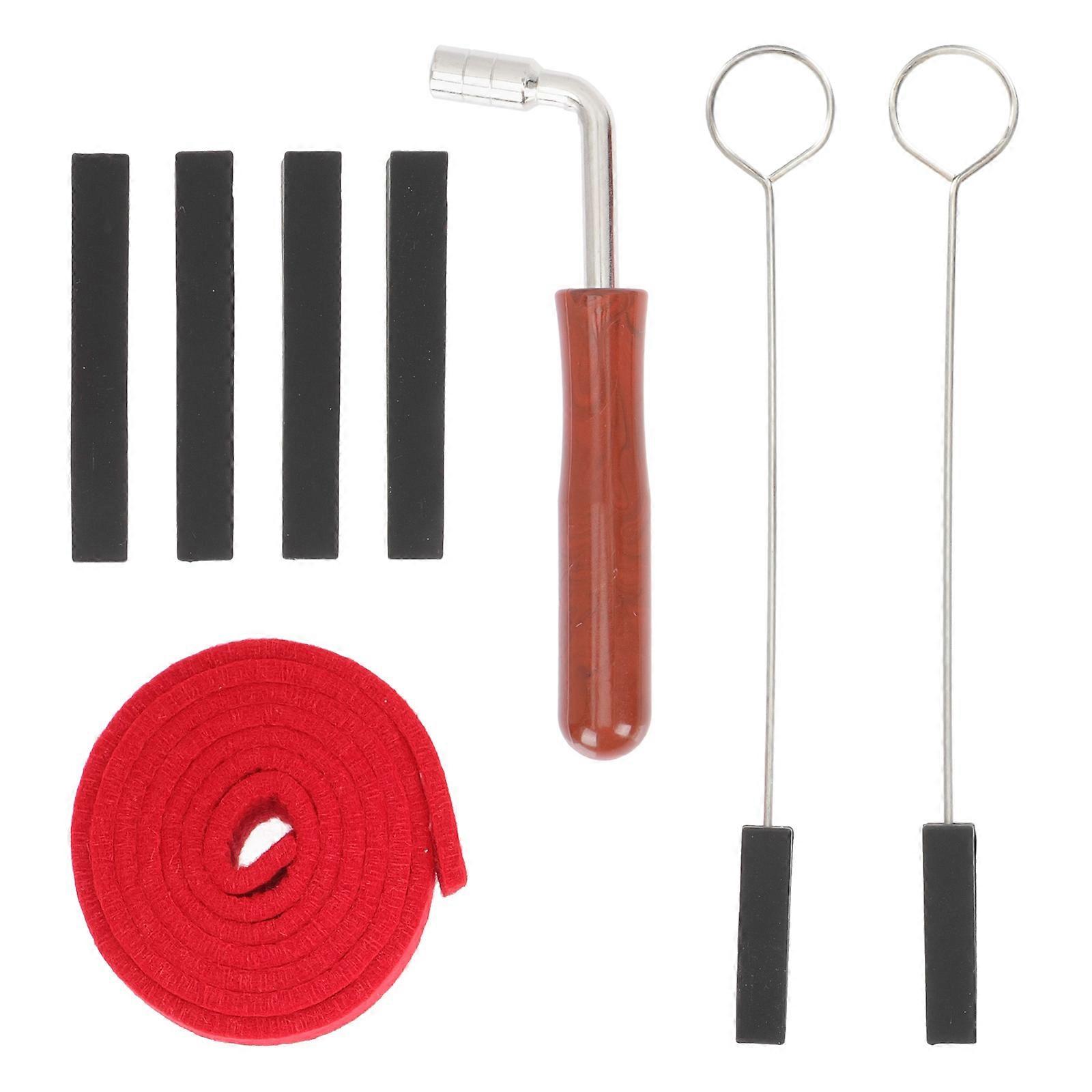 دائم البيانو تثبيت لوازم لموالفات البيانو 22.5x3cm سلسلة أدوات لقط 1 مجموعة