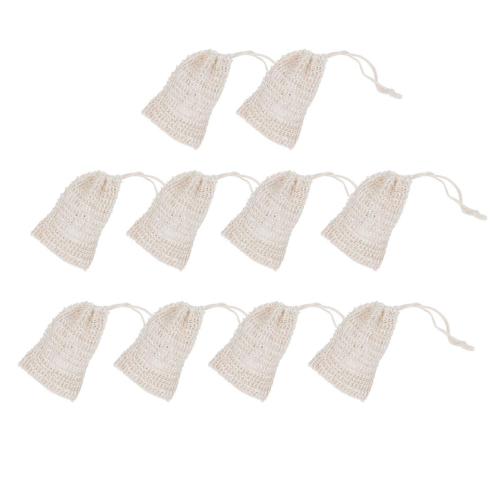 Bubble Maker Soap Pouch 10Pcs Rectangular Shape Ideal For Showering Adults Suitable