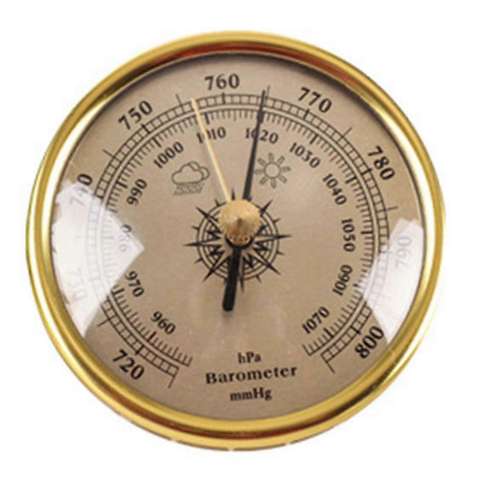Hygrometer Analog Hygrometer Mechanical Round Hygrometer Humidity Gauge-MXBC
