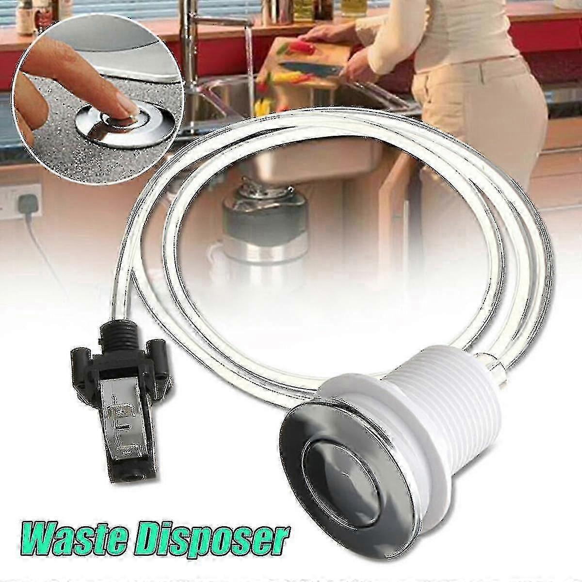 16a On/off Push Button Switch Jet Tool Set Bath Tub Spa Hose Air Pool Pneumatic Air Pressure Switch Knob For Waste Disposer