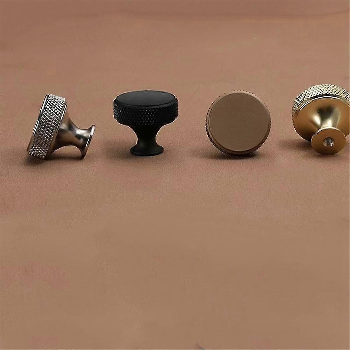 10Pack Kitchen Cabinet Knobs Knurled Dresser Knobs Cabinet Hardware Aluminum Knobs for Dresser Draw