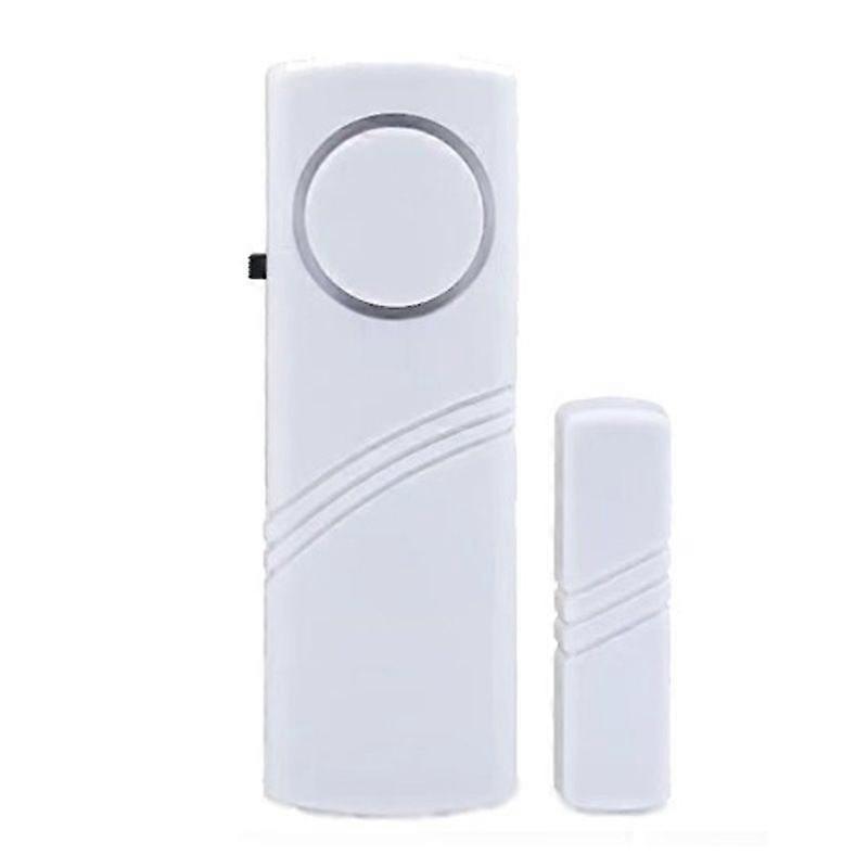 Door and Window Alarm - Pack of 4 Wireless Intruder Alarms - Home Security Against Burglary - Magnetic Operation - 100 dB