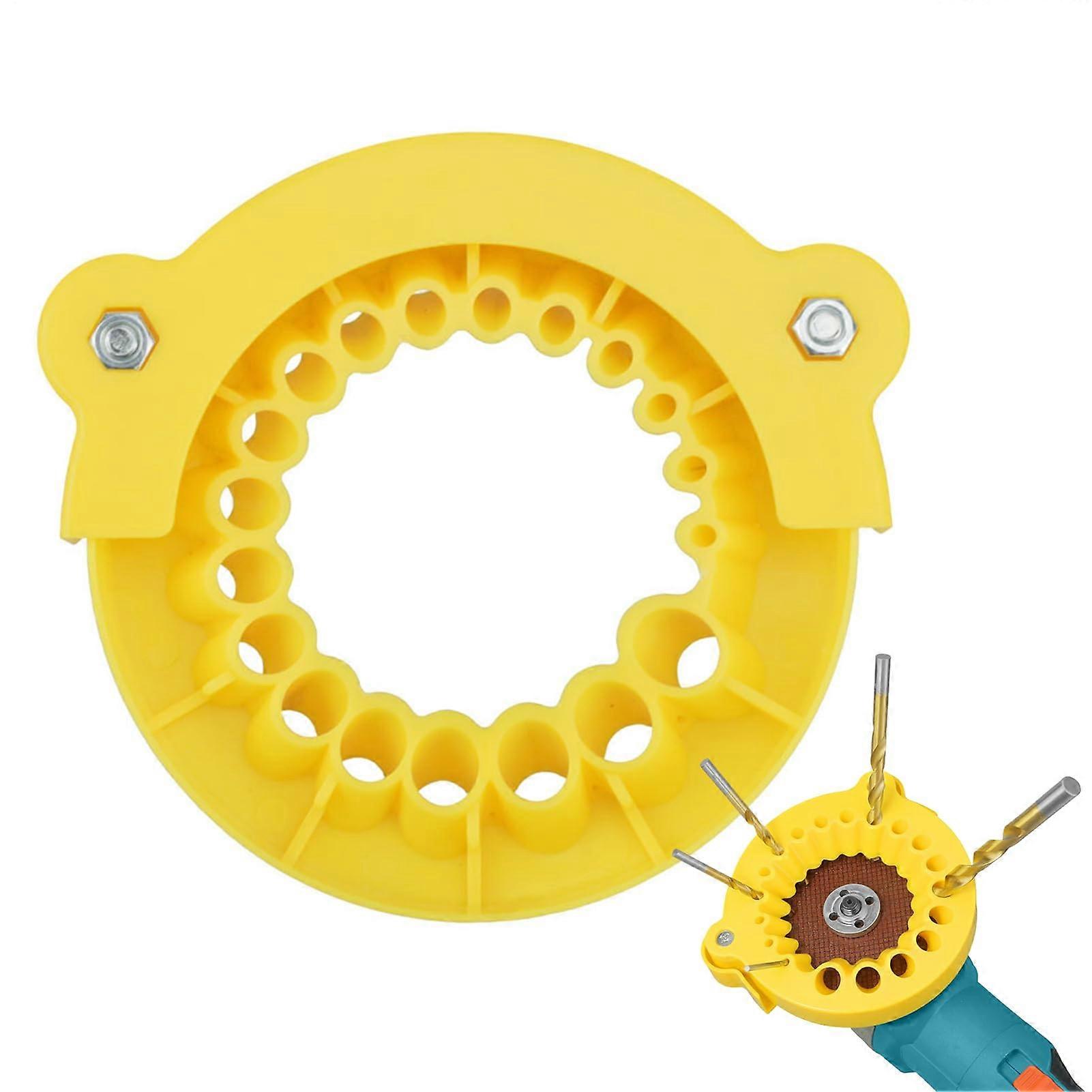 Drill Bit Sharpener  Bit Tool  Multifunctional Drill Grinding Sharpener Attachment Accessories for Enhancing Efficiency