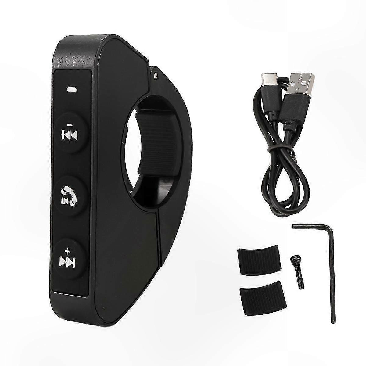 Bluetooth Wireless Remote Control for Motorcycle Helmets Handlebar Control Keypad Remote Control Connect to Cell Phone