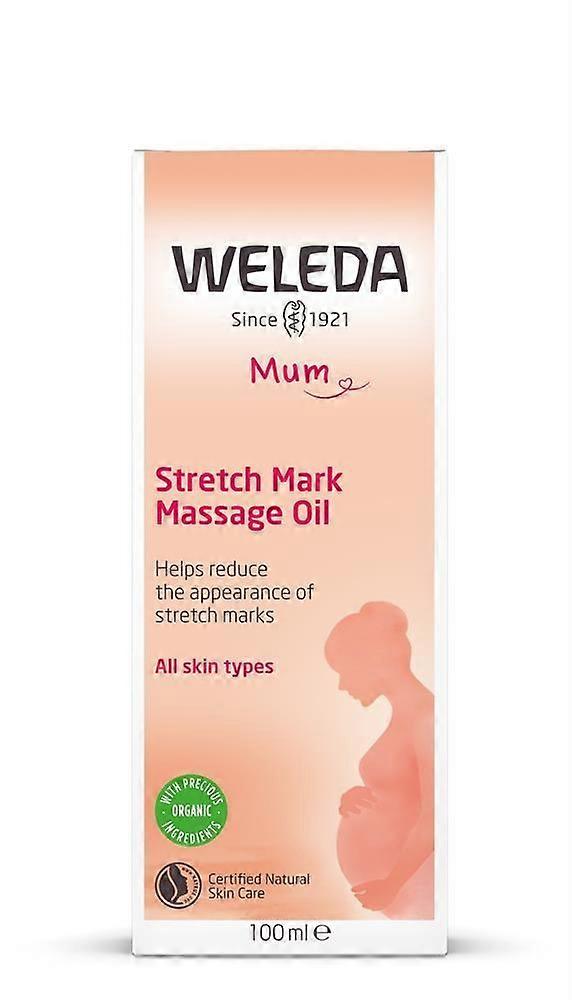 Weleda Stretch Mark Massage Oil 100ml - 4 Pack