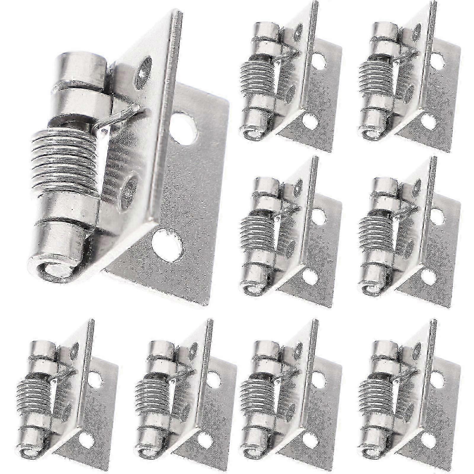 10 Pcs Heavy Duty Self Closing Spring Hinges for Garage Doors, Rustproof Door Hinges