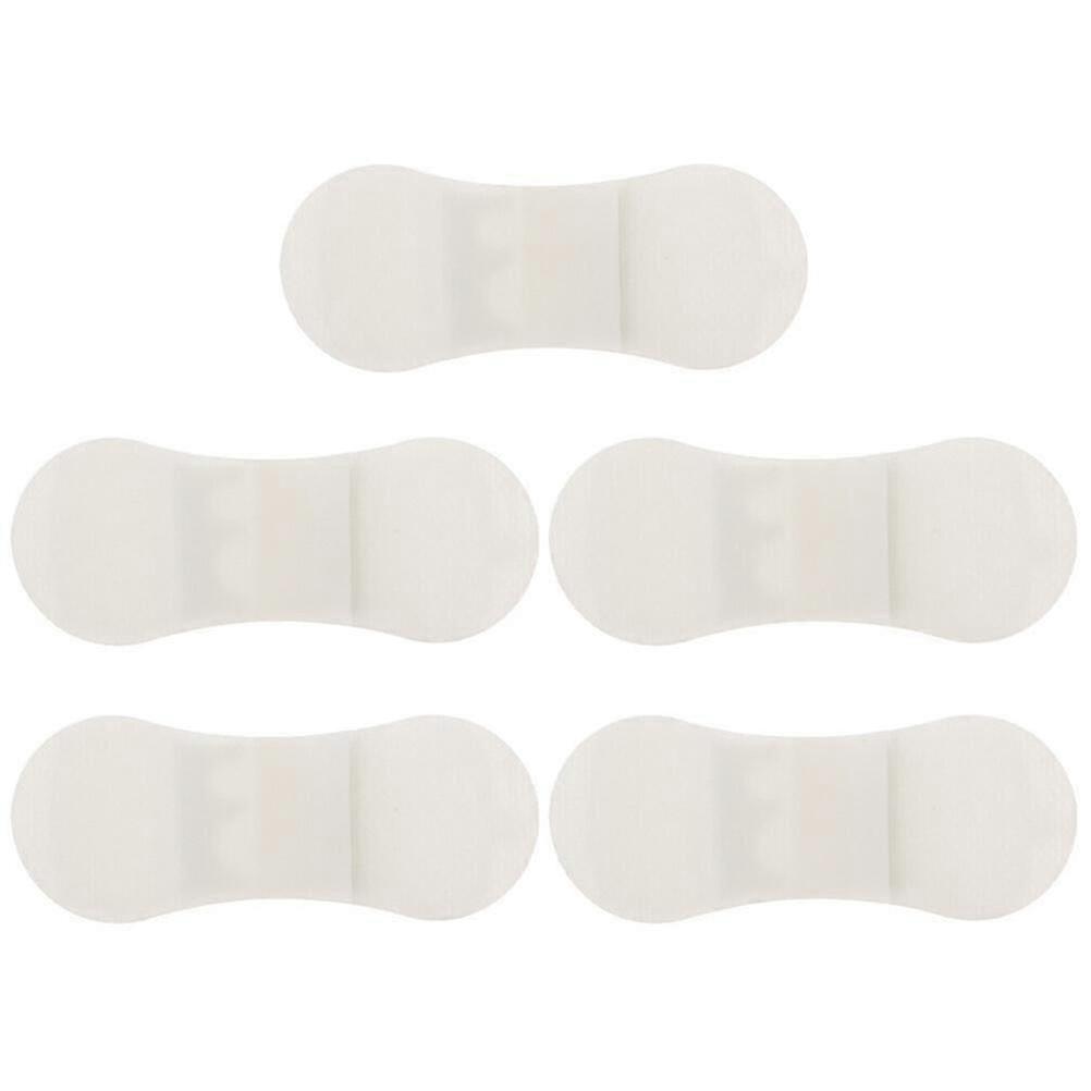 5pcs Universal Beige Catheter Fixation Stickers for Secure Catheter Fixing